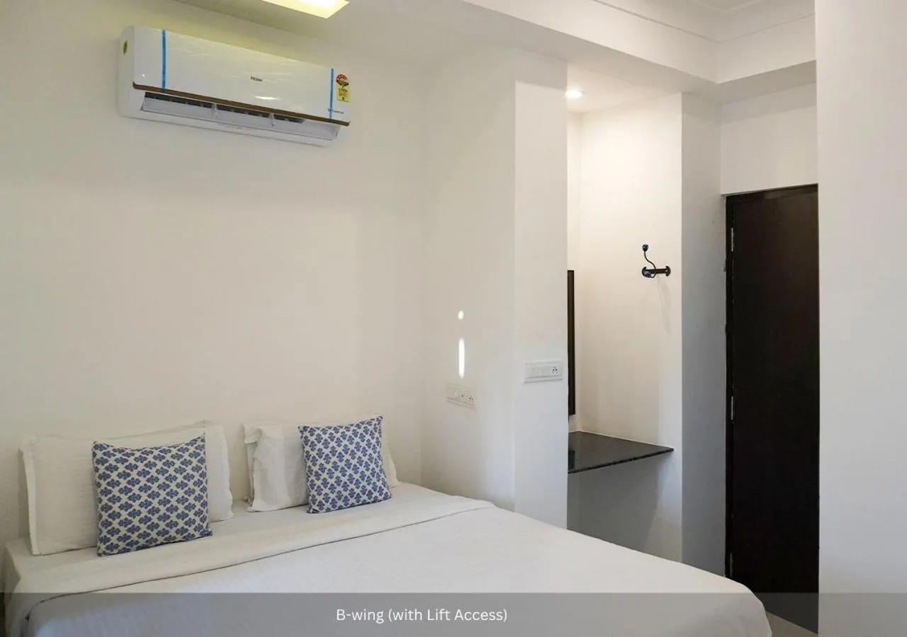 Bed in Moustache Udaipur