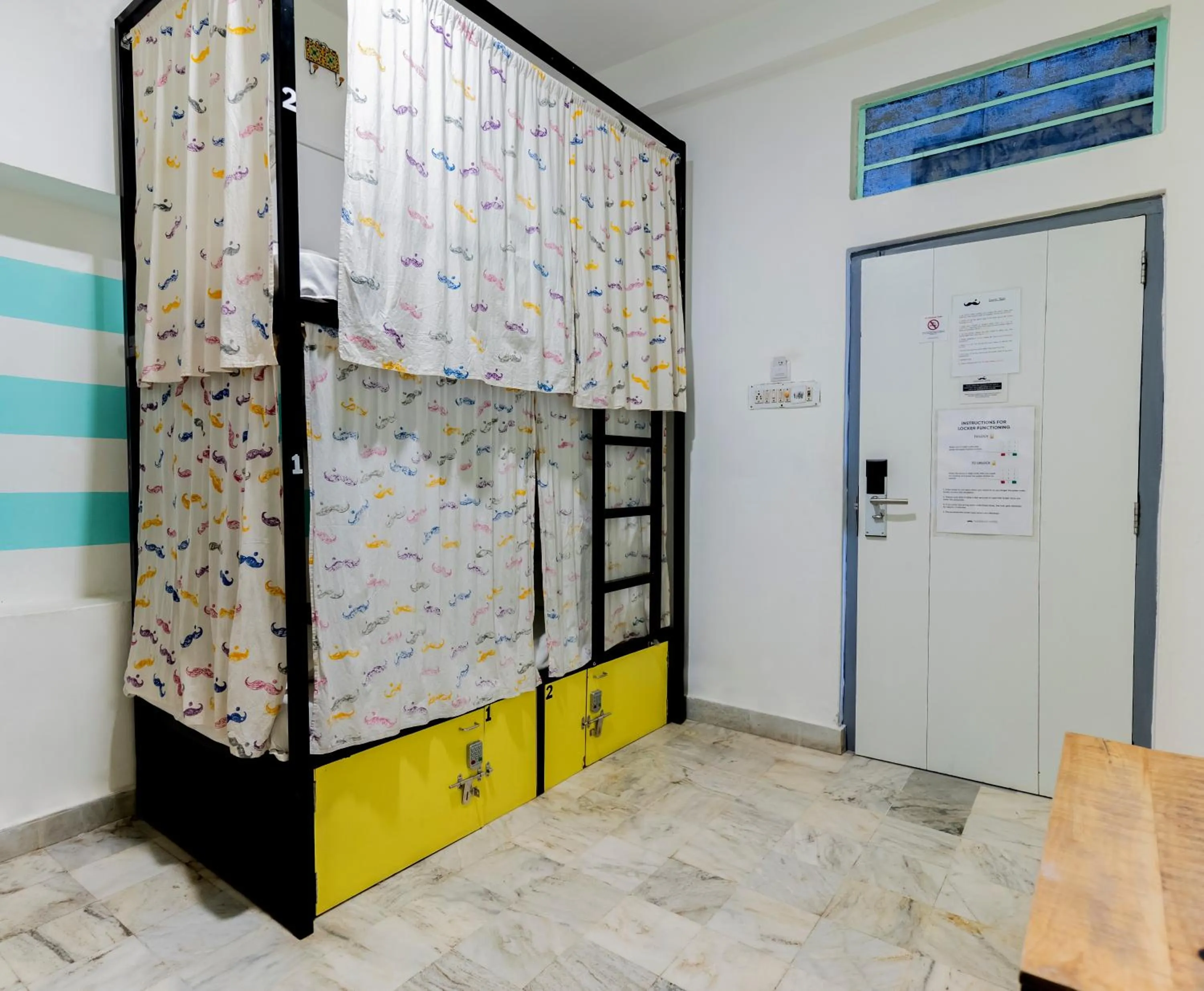 Bed in Moustache Udaipur