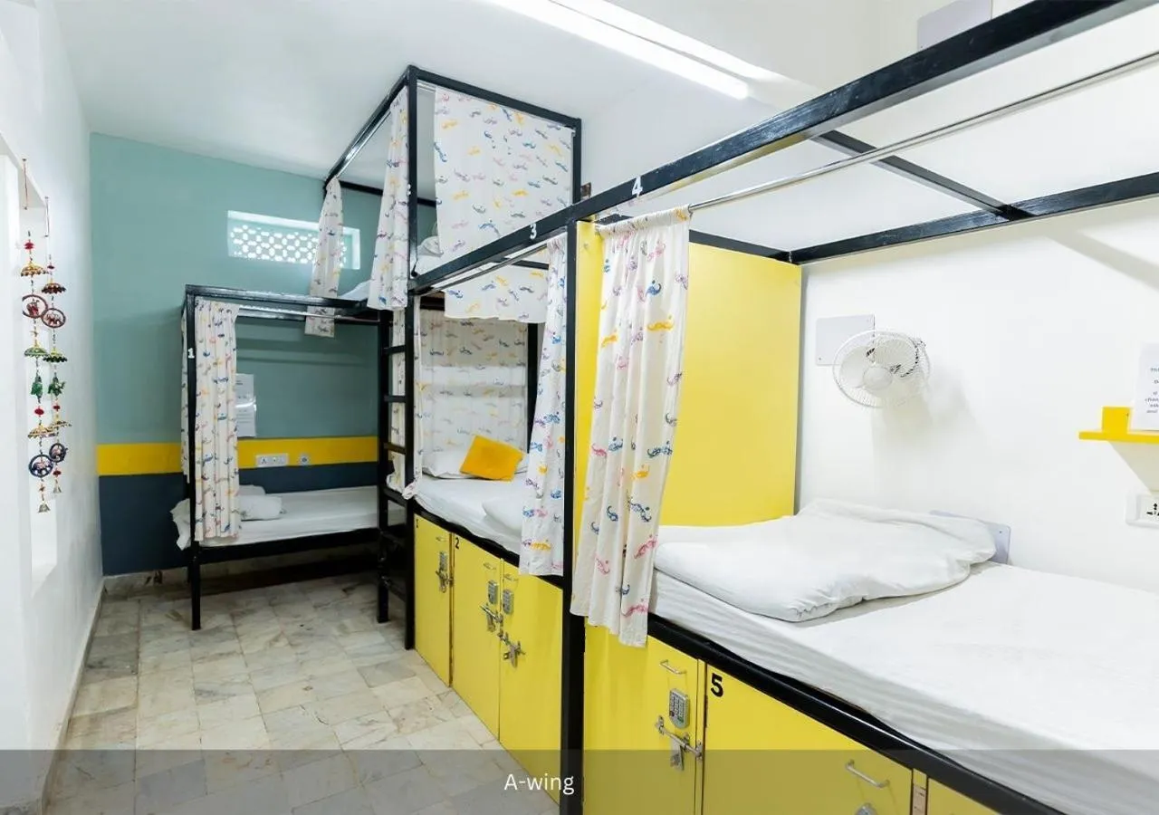 Bed in Moustache Udaipur