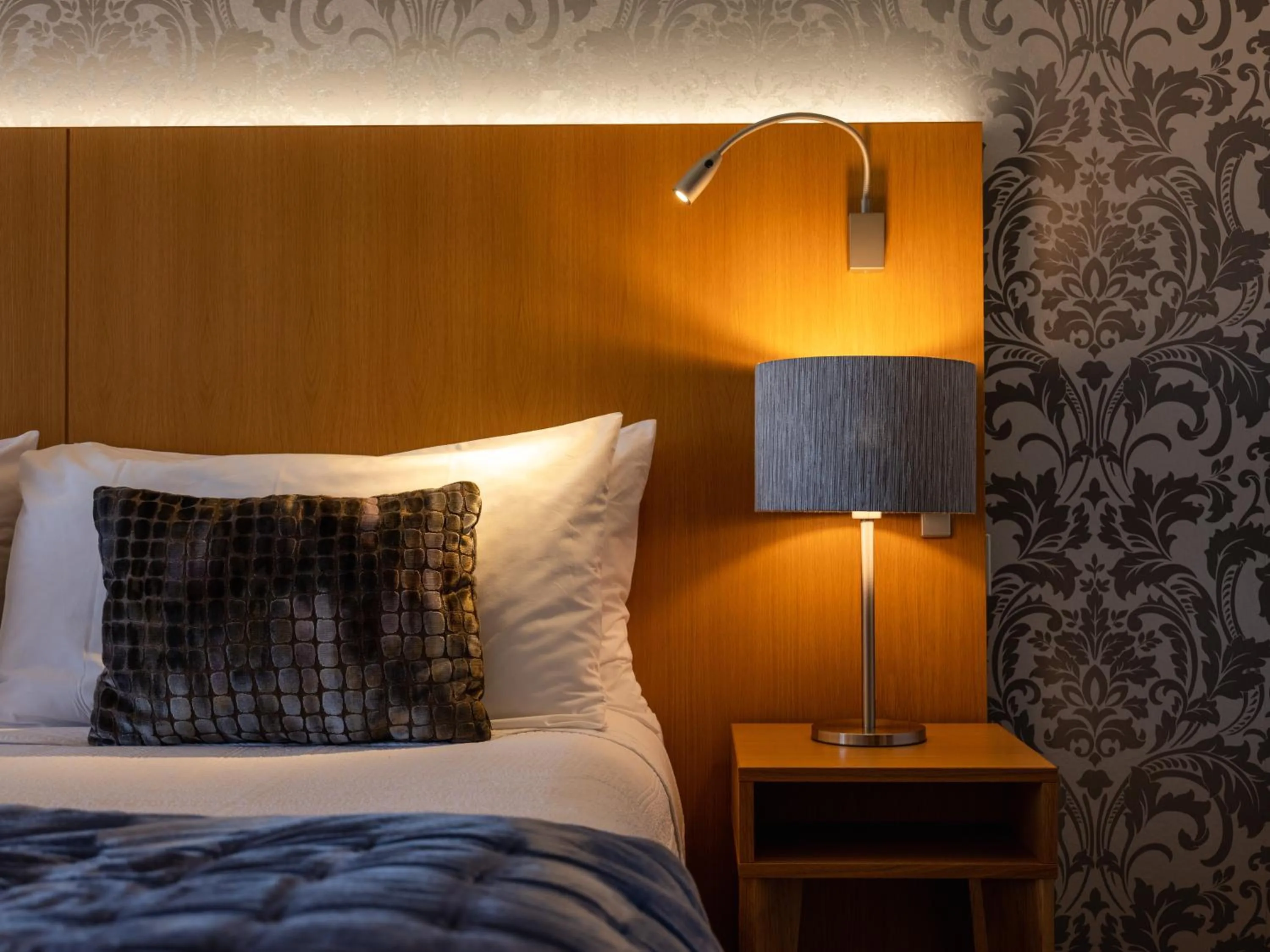 Bed in Porters Boutique Hotel