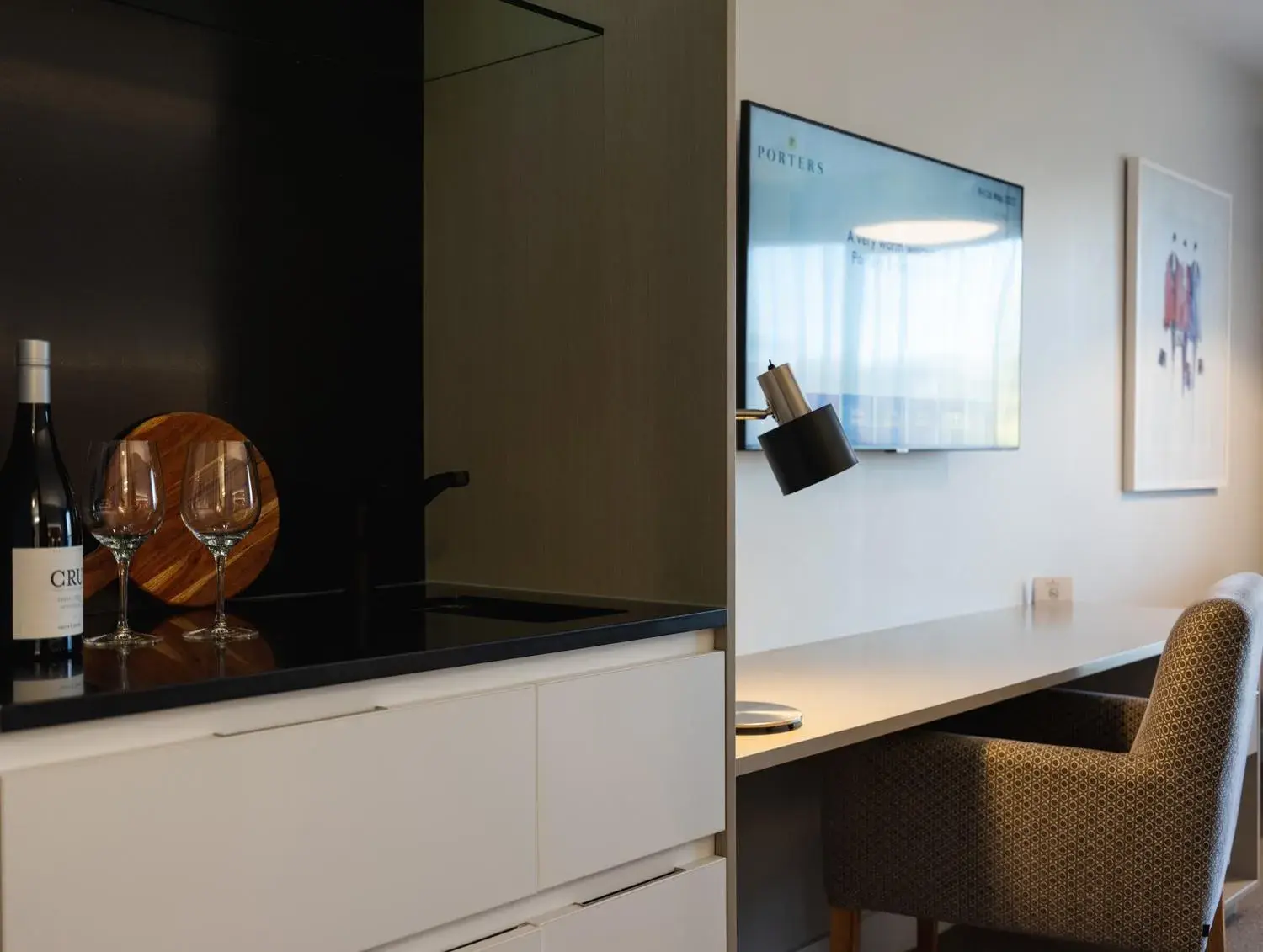 Deluxe Room in Porters Boutique Hotel Deluxe Room in Porters Boutique Hotel