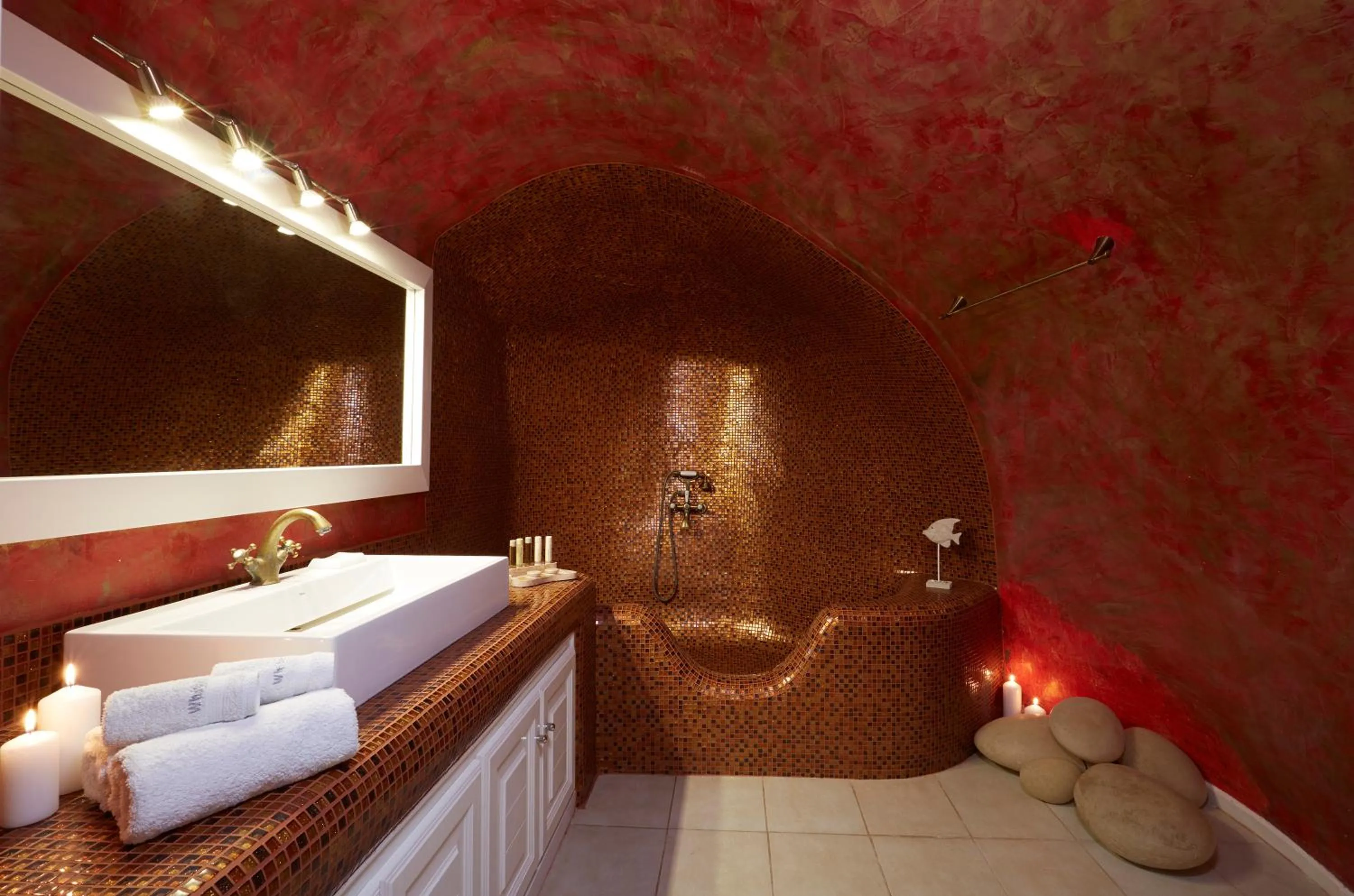 Bathroom in White Santorini