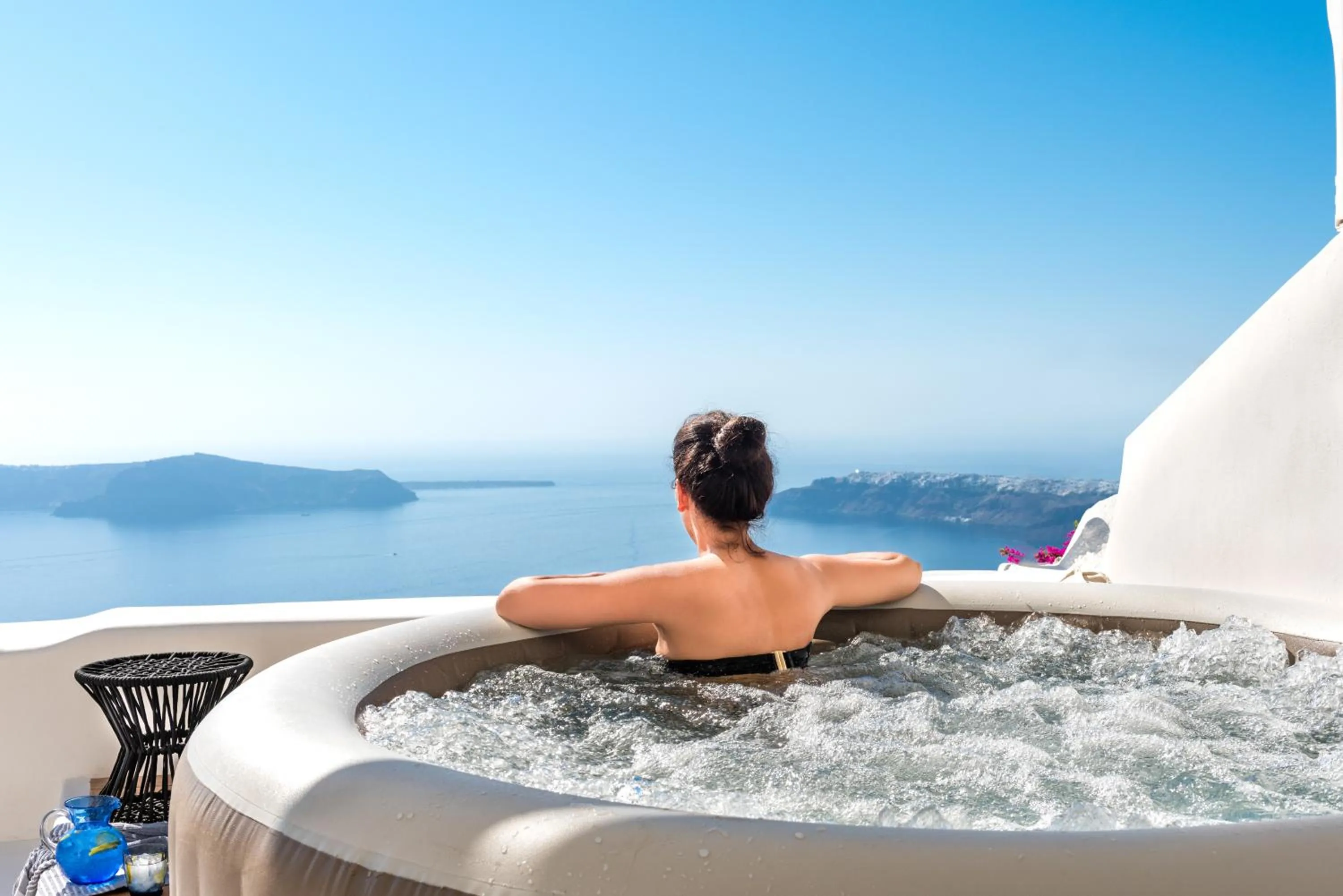 Balcony/Terrace in White Santorini