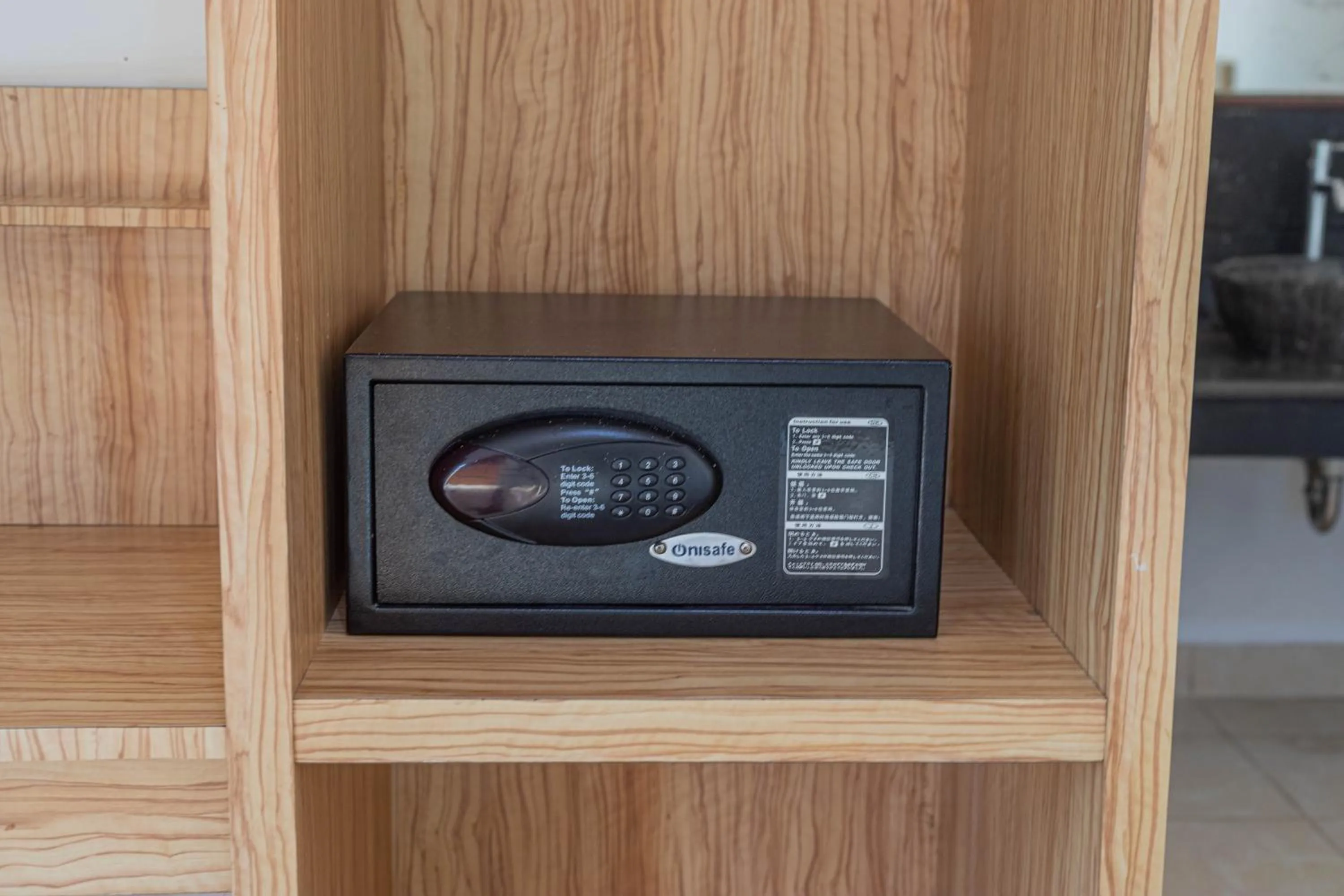 safe in Transit Inn Senggigi