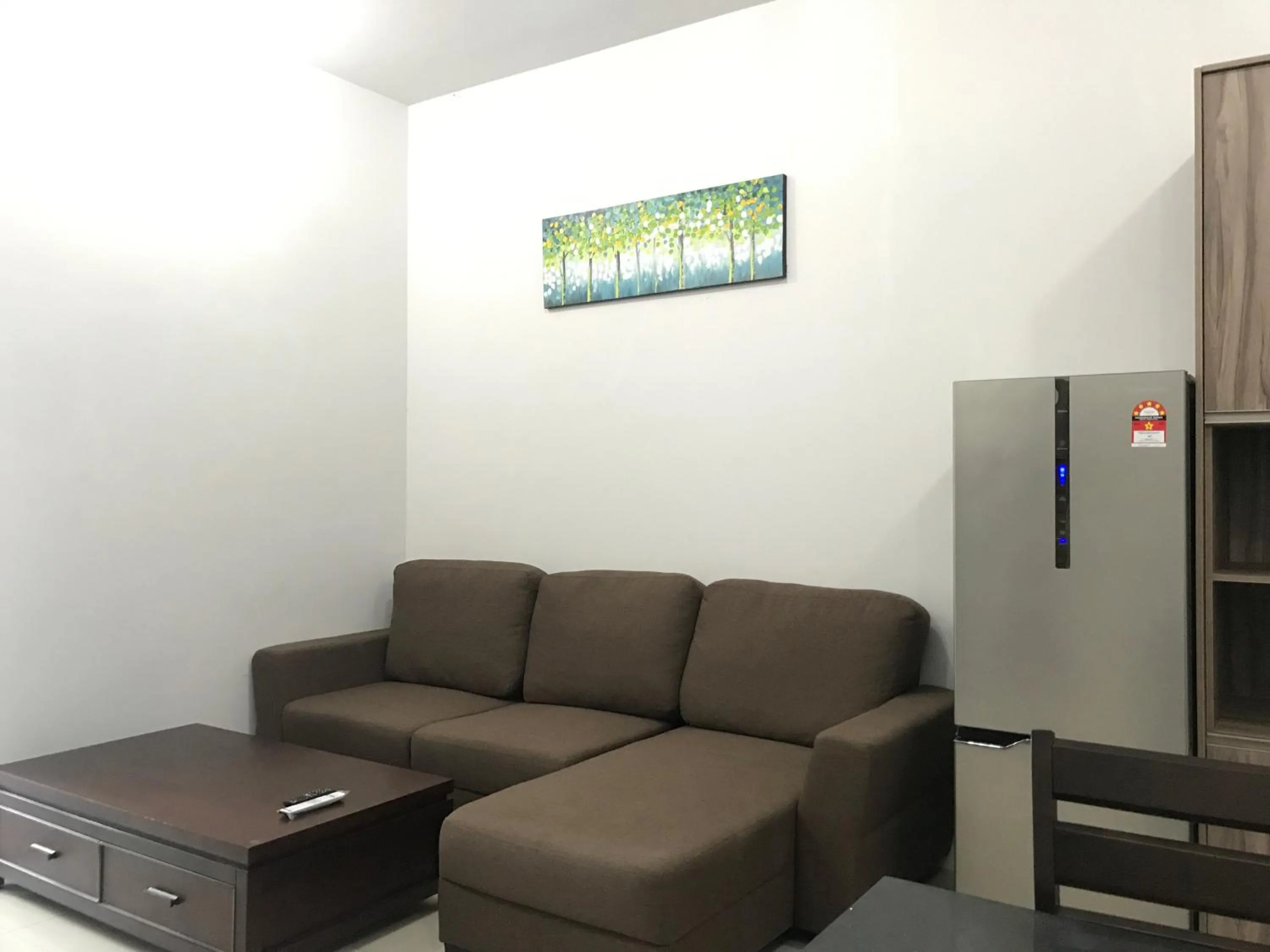 Living room in Sunset Seaview Vacation Condos @ IMAGO Shopping Mall