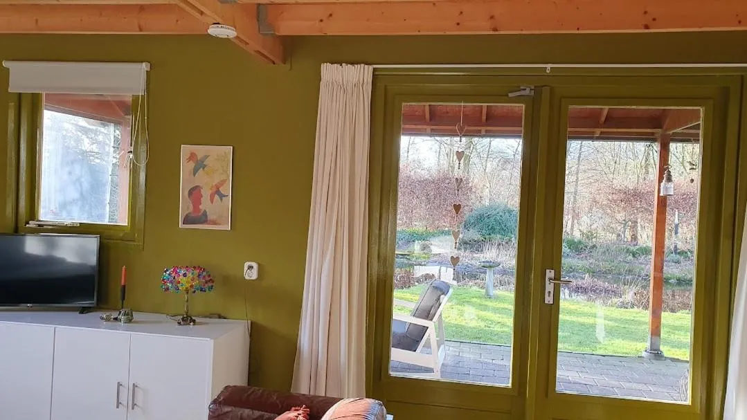 Garden view in B&B Houtstee