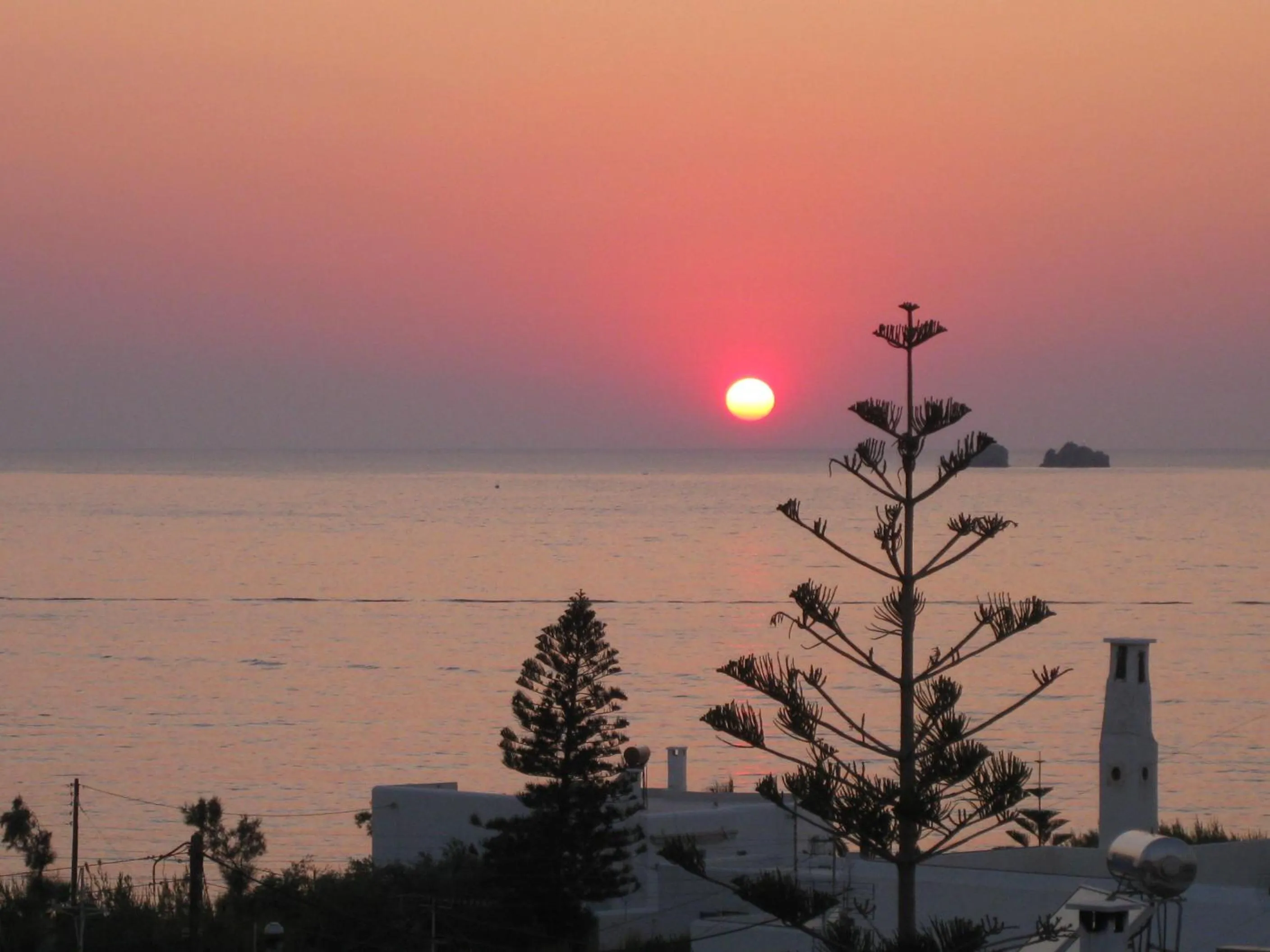 Sea view in Stratos Apartments & Studios