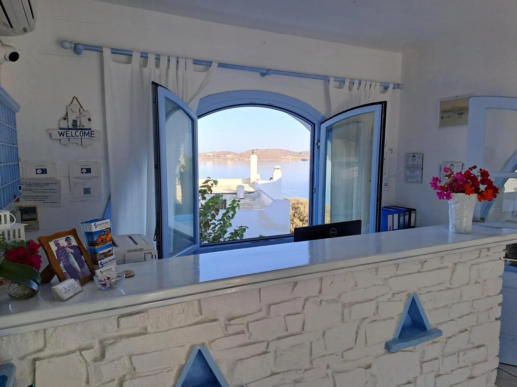 Lobby or reception in Stratos Apartments & Studios