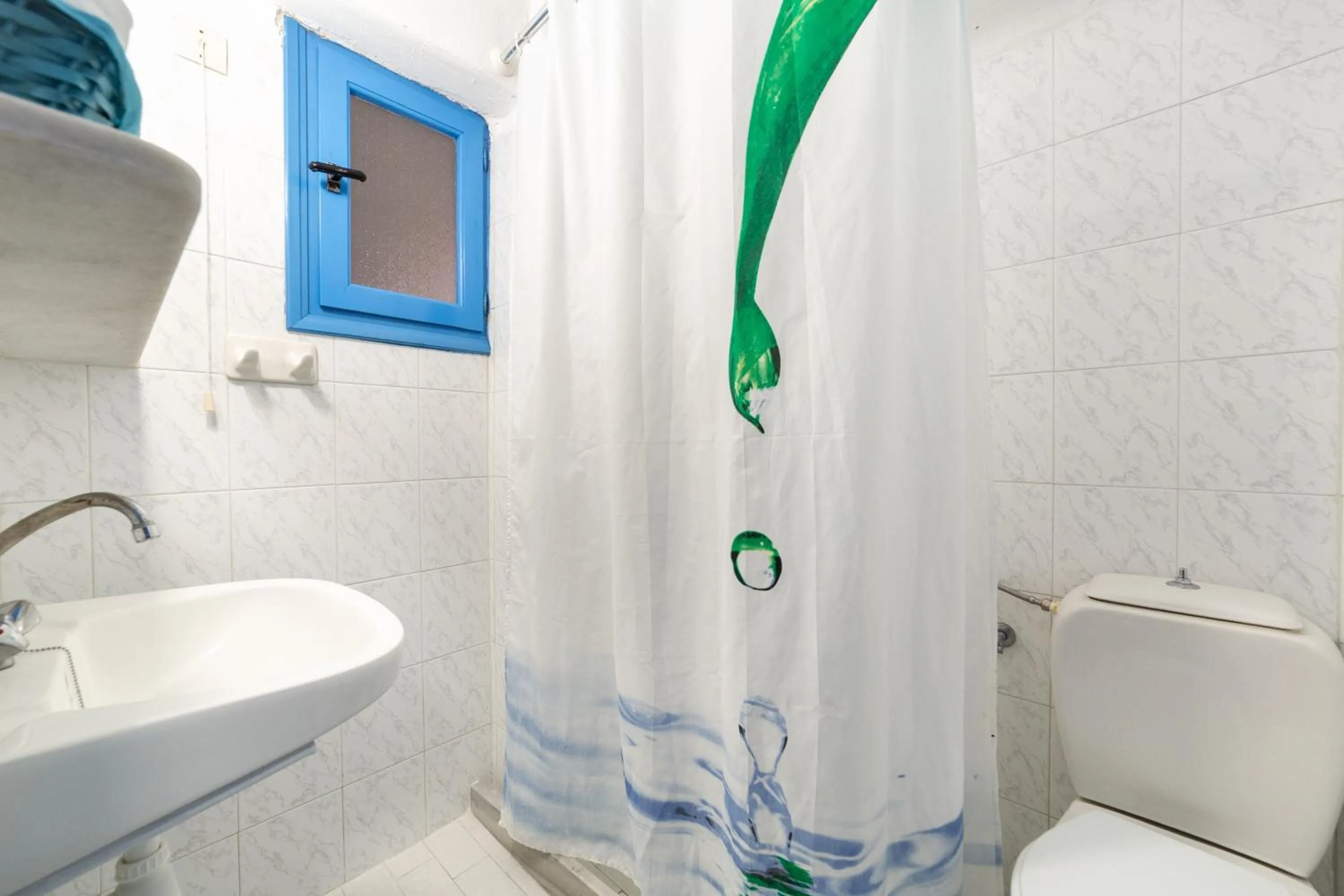 Bathroom in Stratos Apartments & Studios