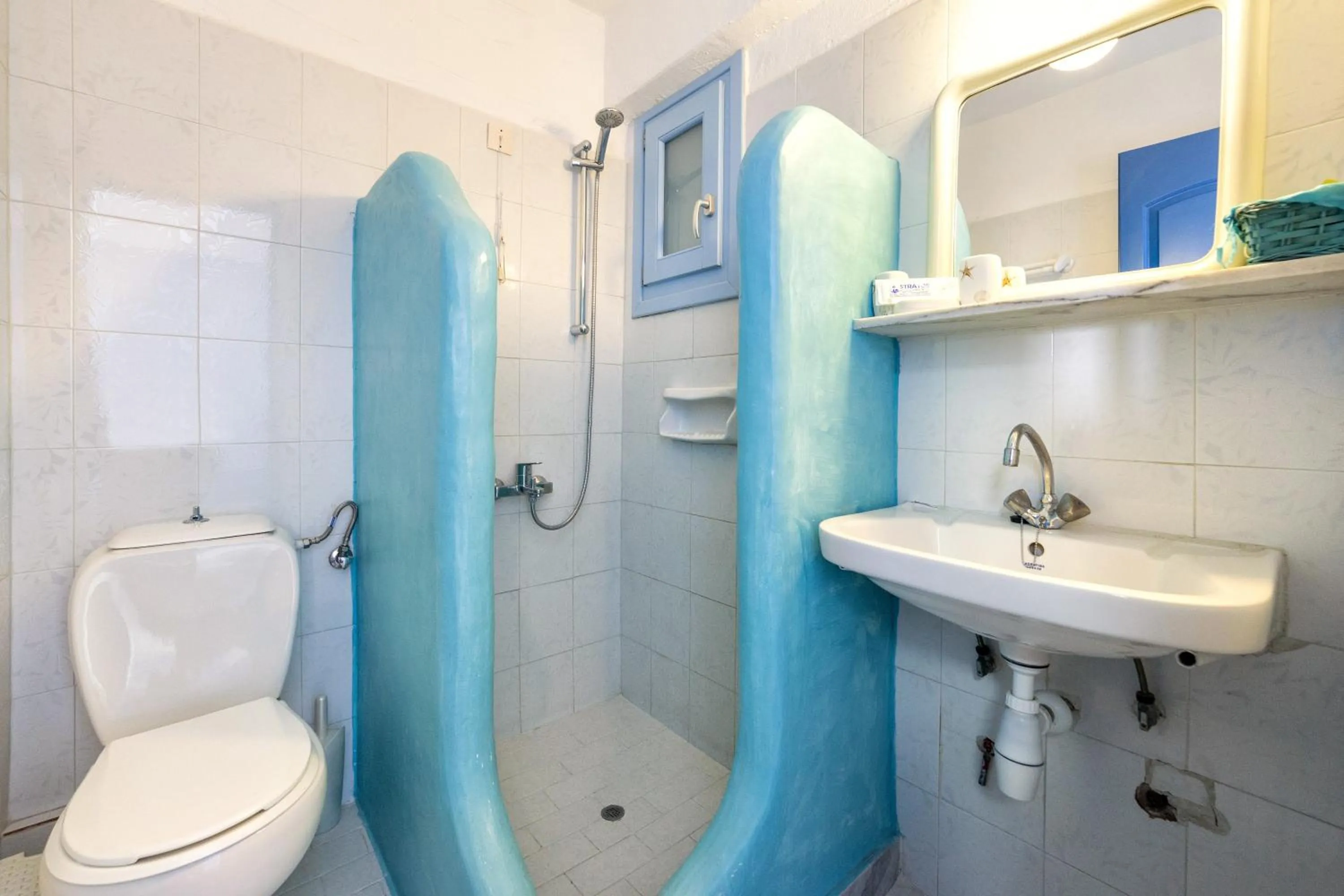 Bathroom in Stratos Apartments & Studios