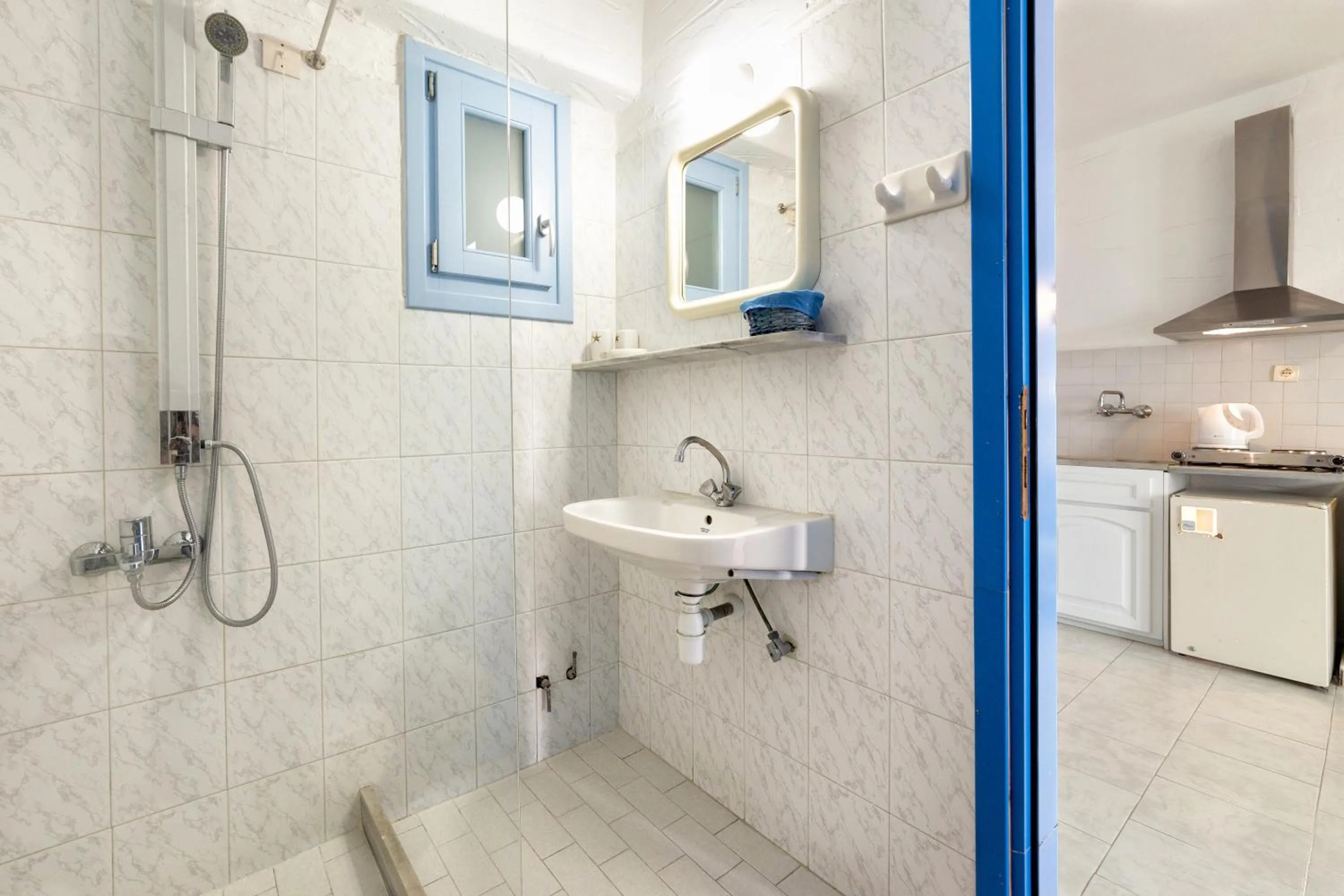 Bathroom in Stratos Apartments & Studios