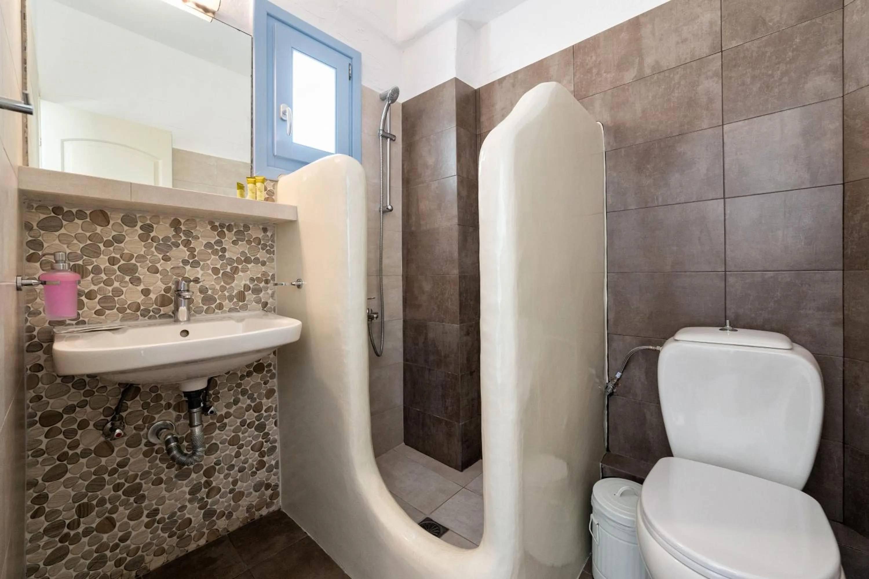 Bathroom in Stratos Apartments & Studios