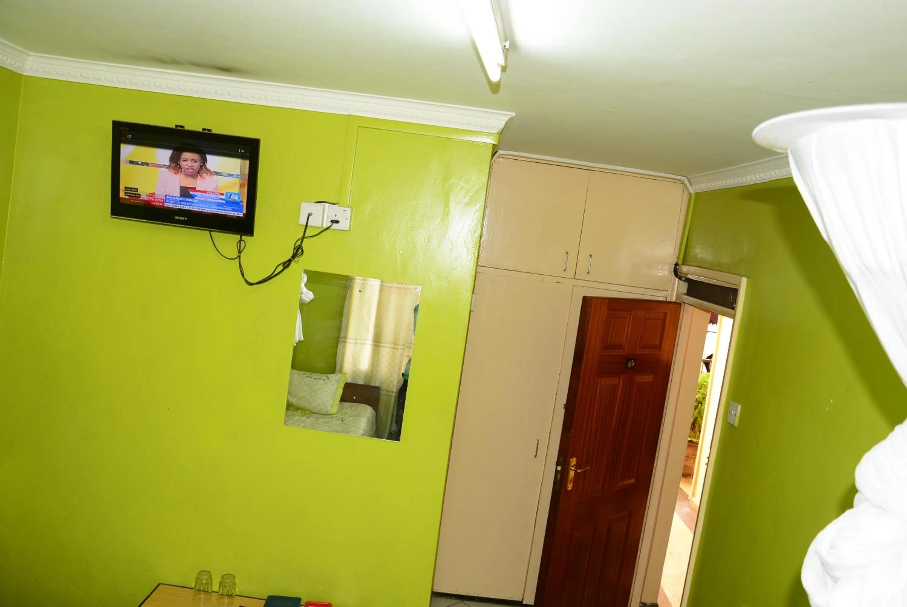 Decorative detail, Bed in New Swanga