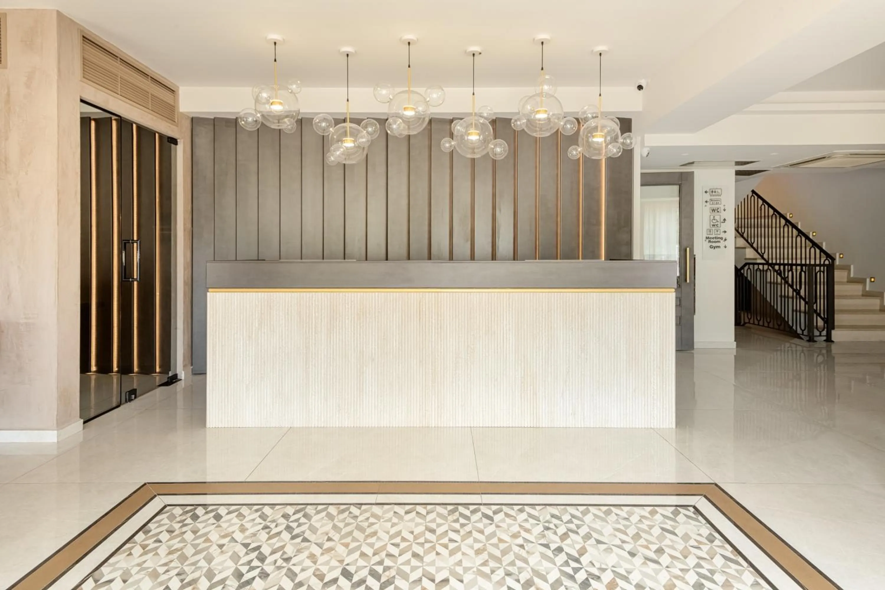 Lobby or reception in Corfu Mare Boutique Hotel -Adults only