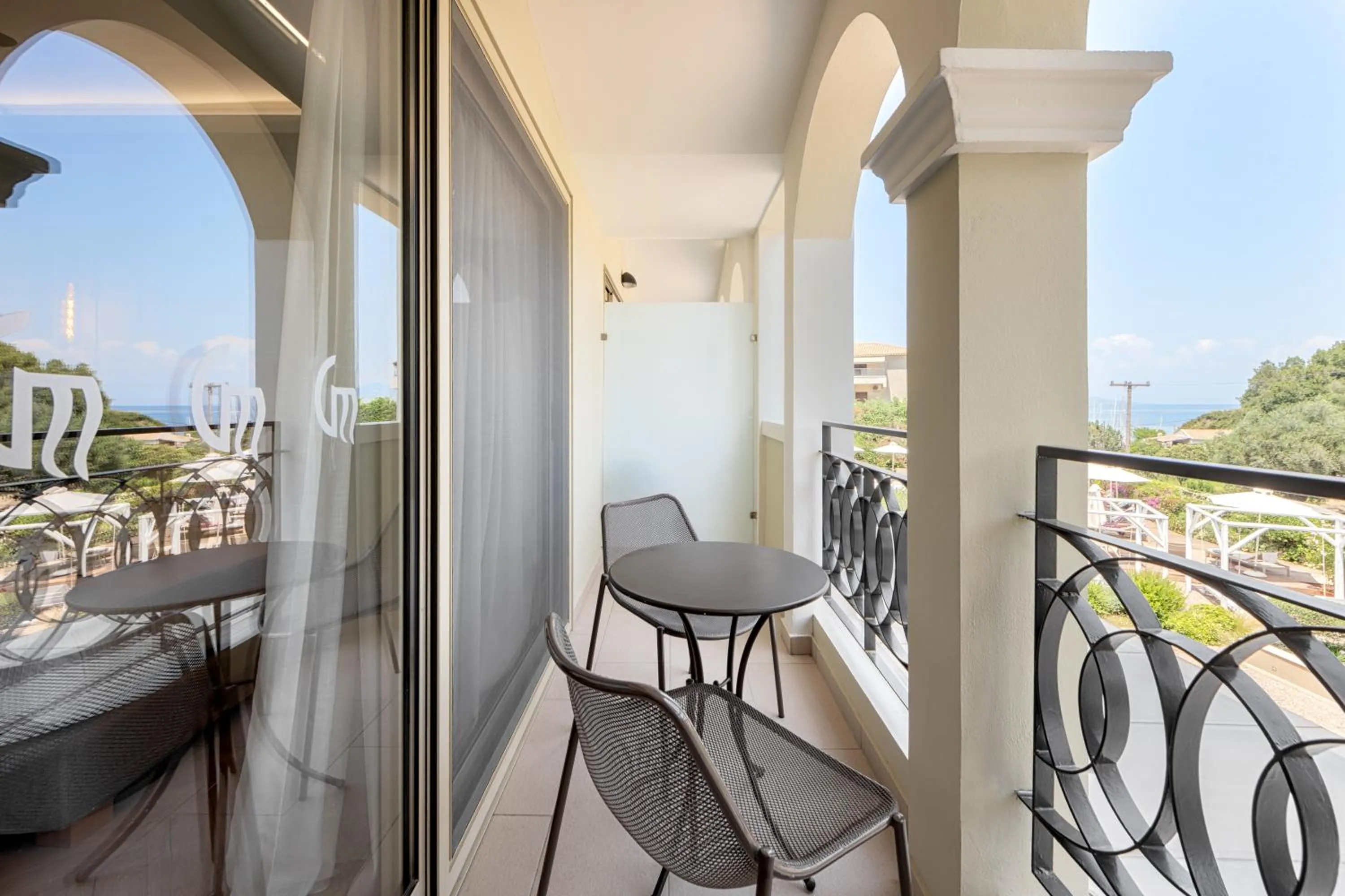 Balcony/Terrace in Corfu Mare Boutique Hotel -Adults only