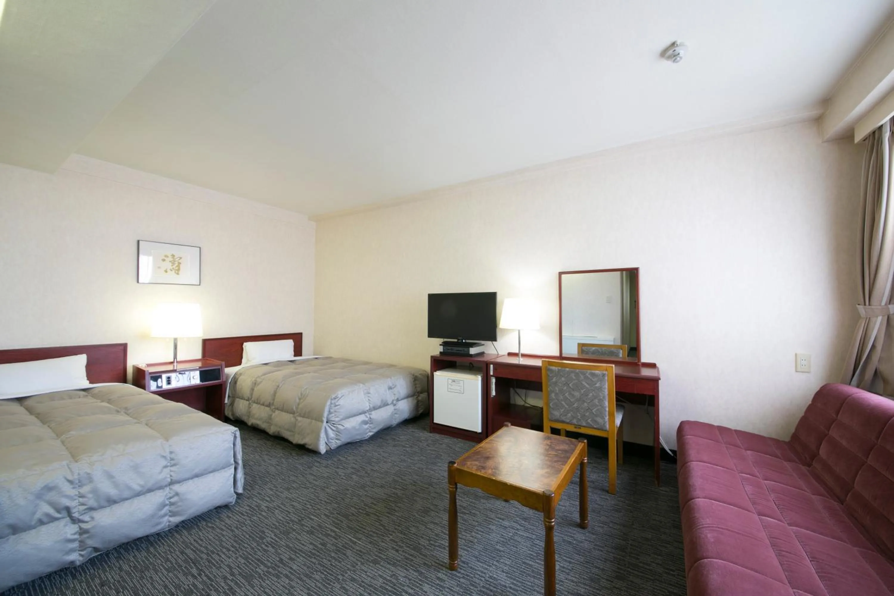 Photo of the whole room, Bed in Ise City Hotel