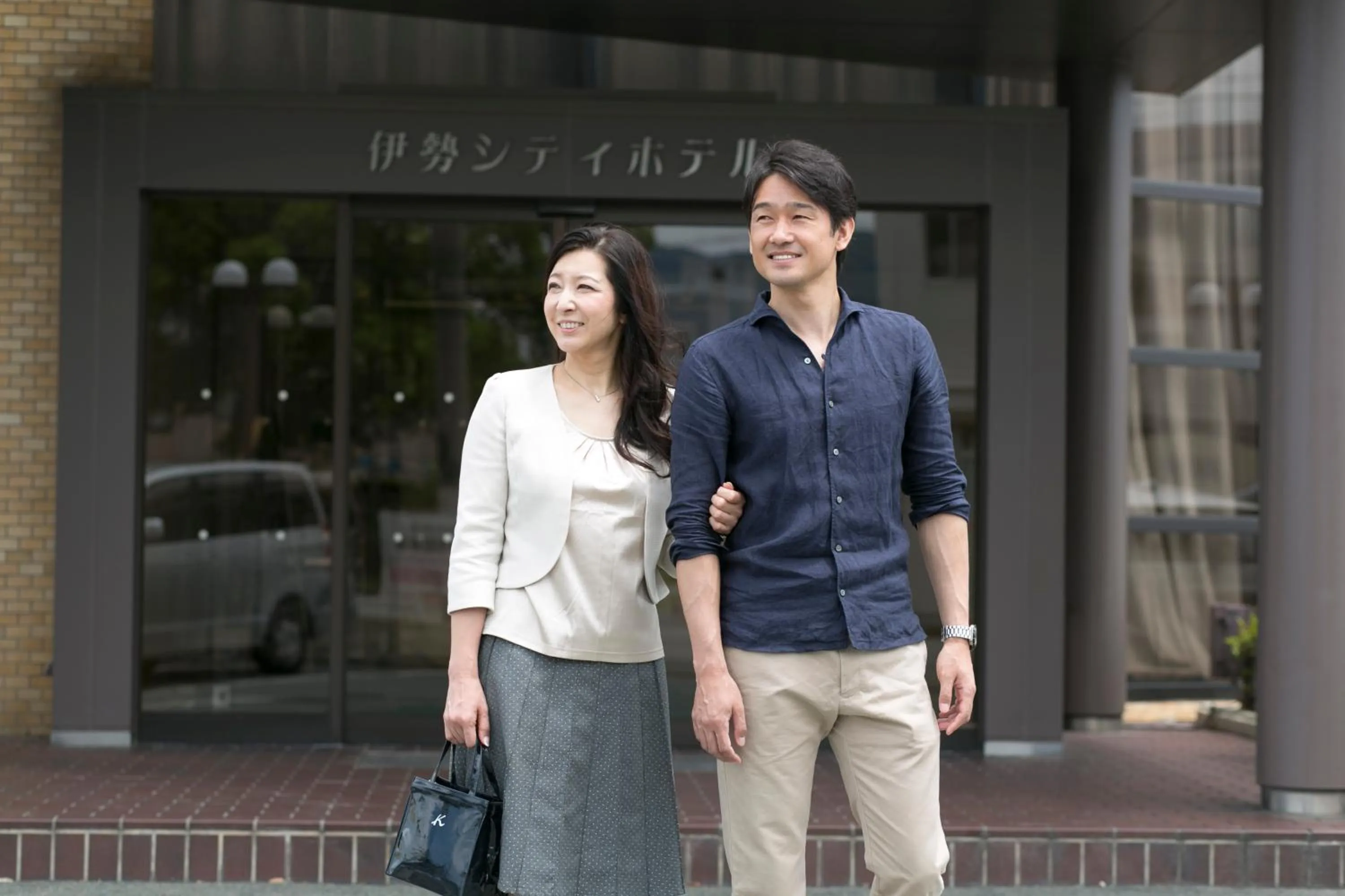 Facade/entrance in Ise City Hotel