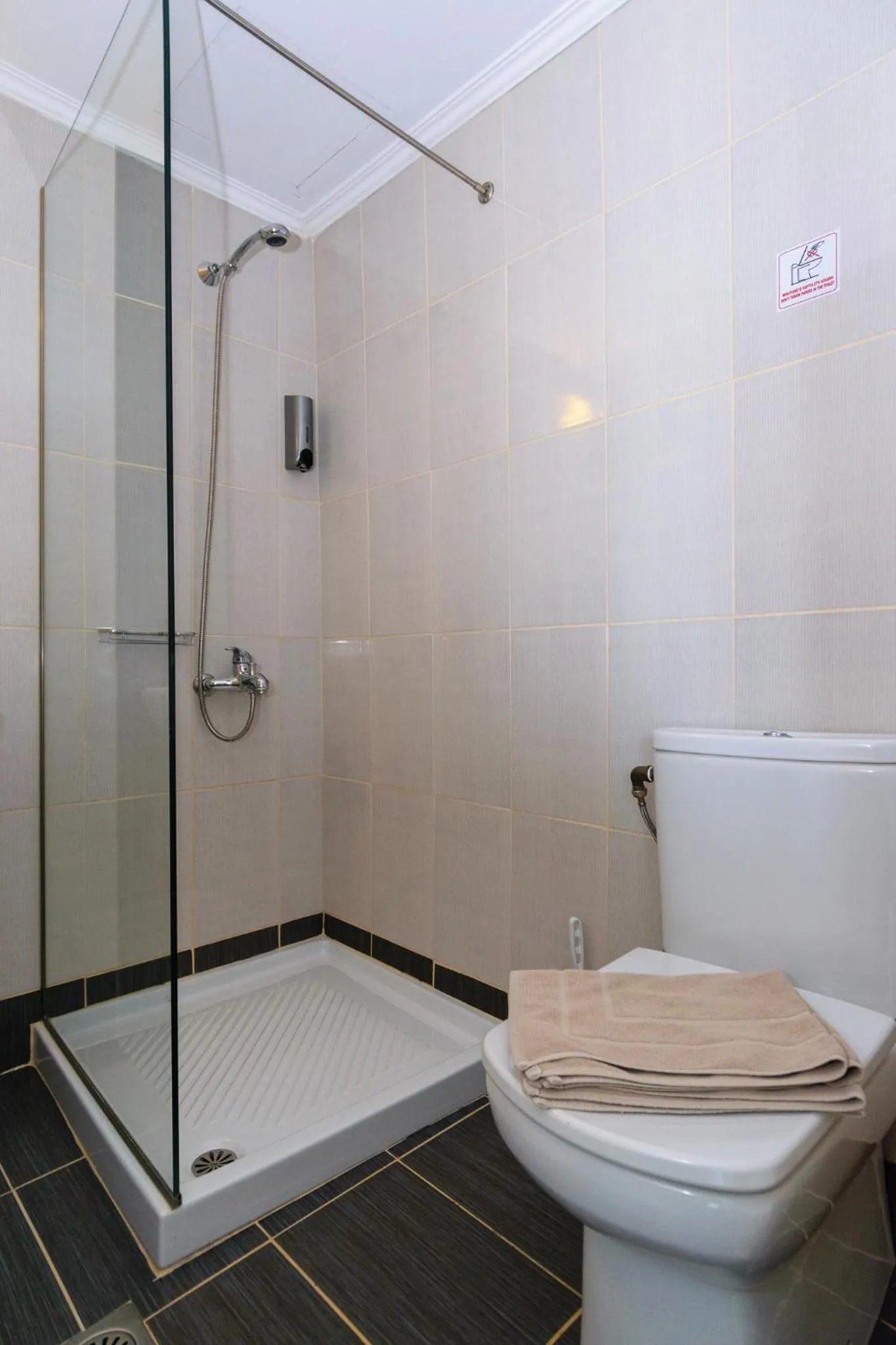 Shower in Archontiki City Hotel