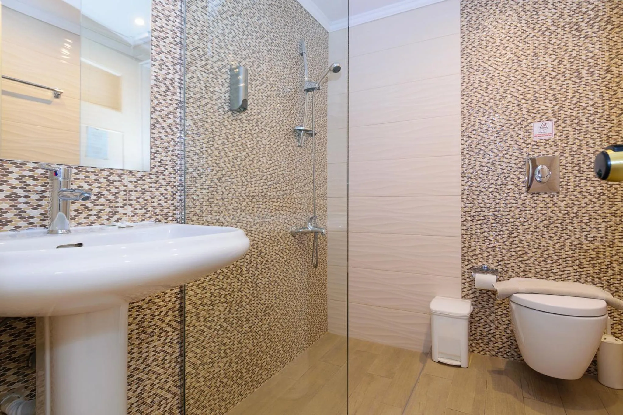 Shower in Archontiki City Hotel