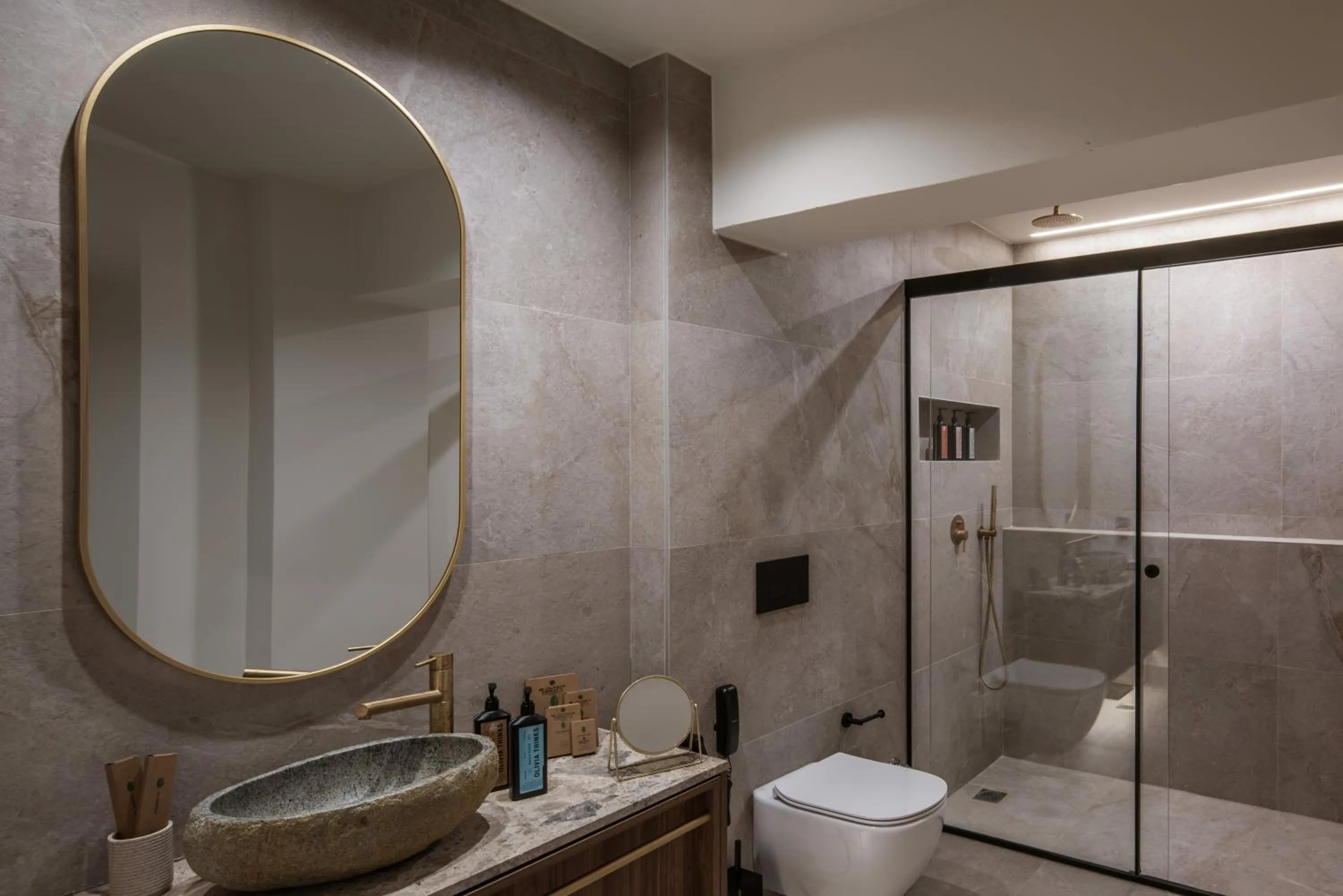 Bathroom in Enorme Infinity Elounda - Adults Only