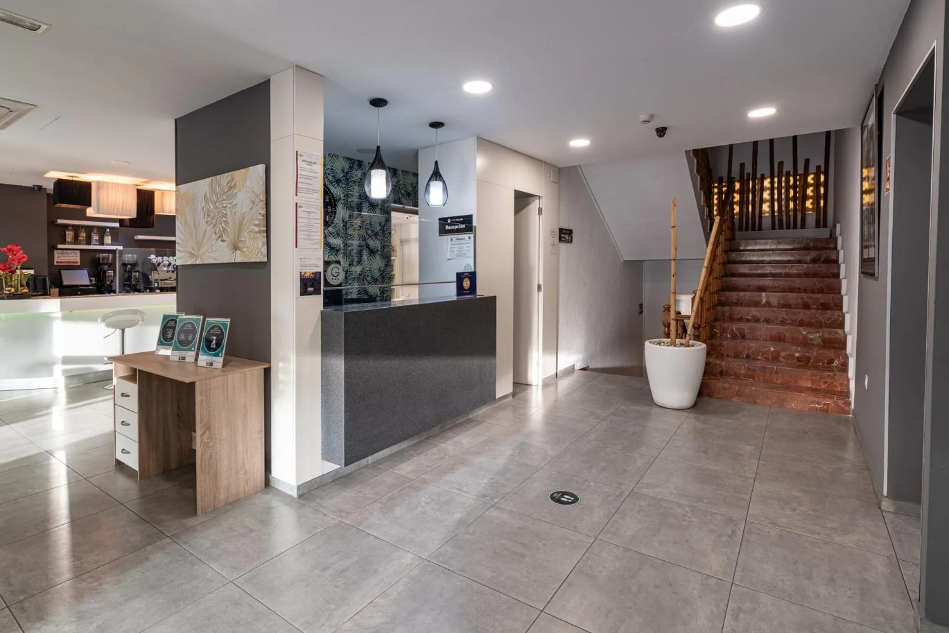 Lobby or reception in Hotel Golden