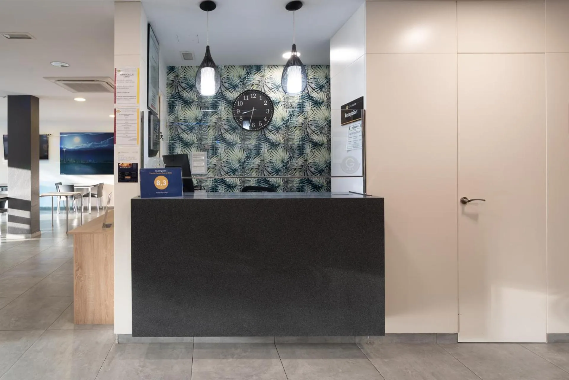 Lobby or reception in Hotel Golden