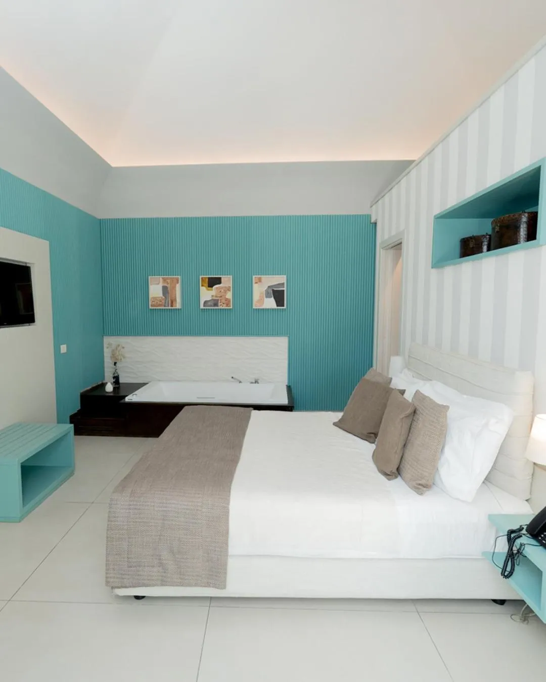 Bed in Villa Gervasio Rooms