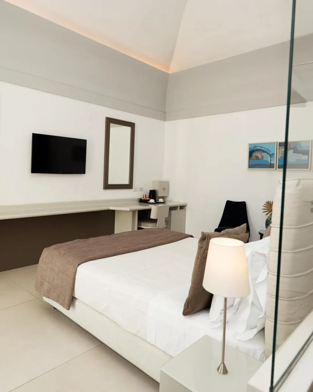 Bed in Villa Gervasio Rooms