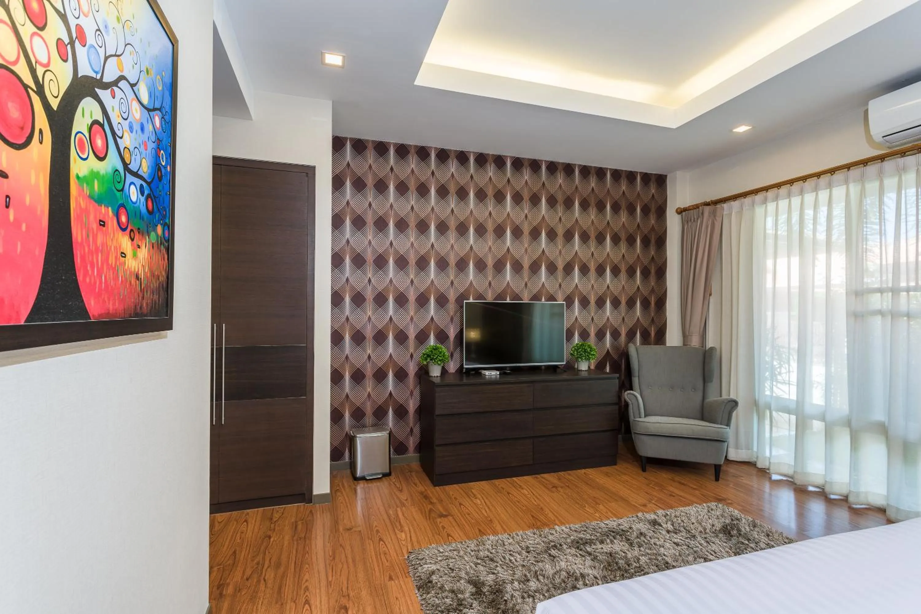 Bedroom in The Ville Pool Villa Jomtien A23
