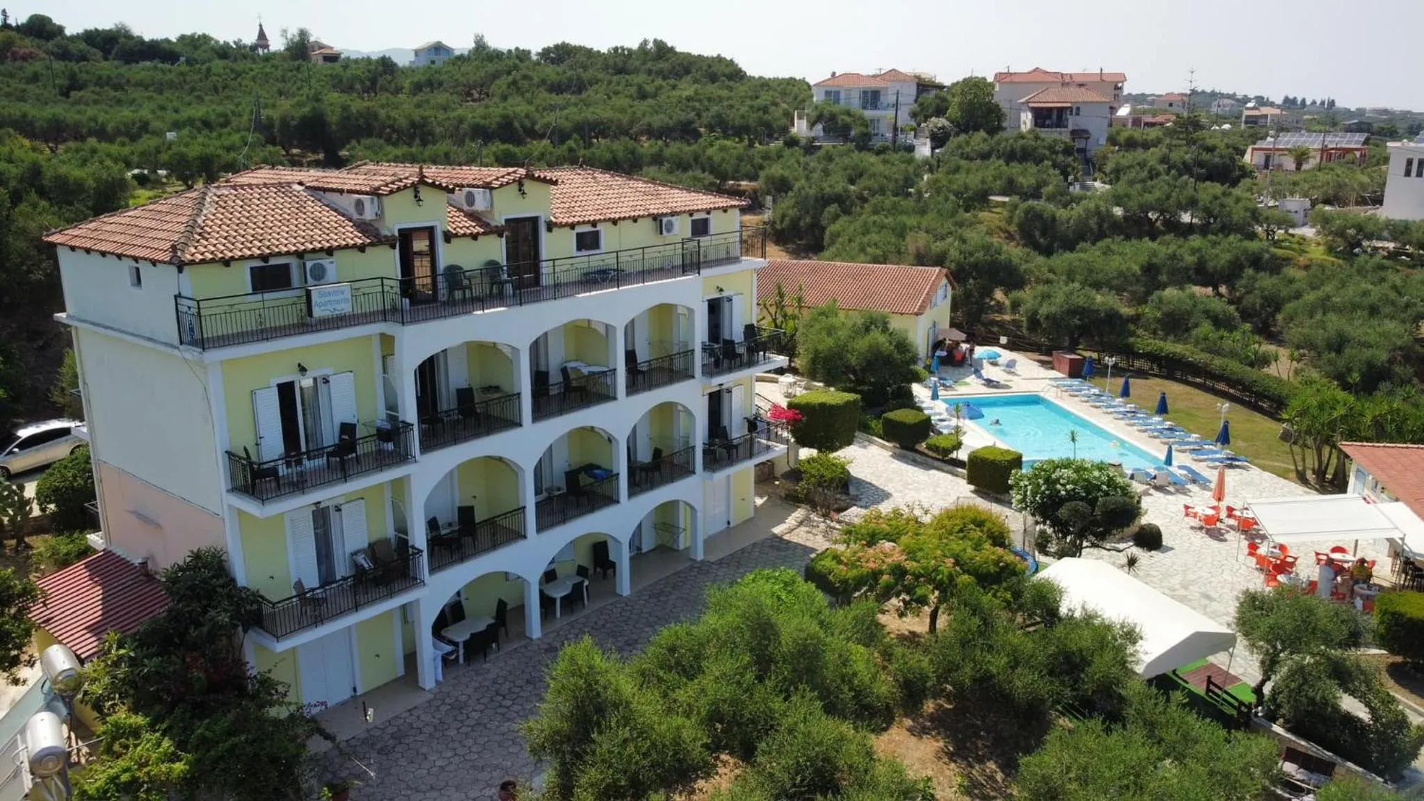 Seaview Apartments Tsilivi