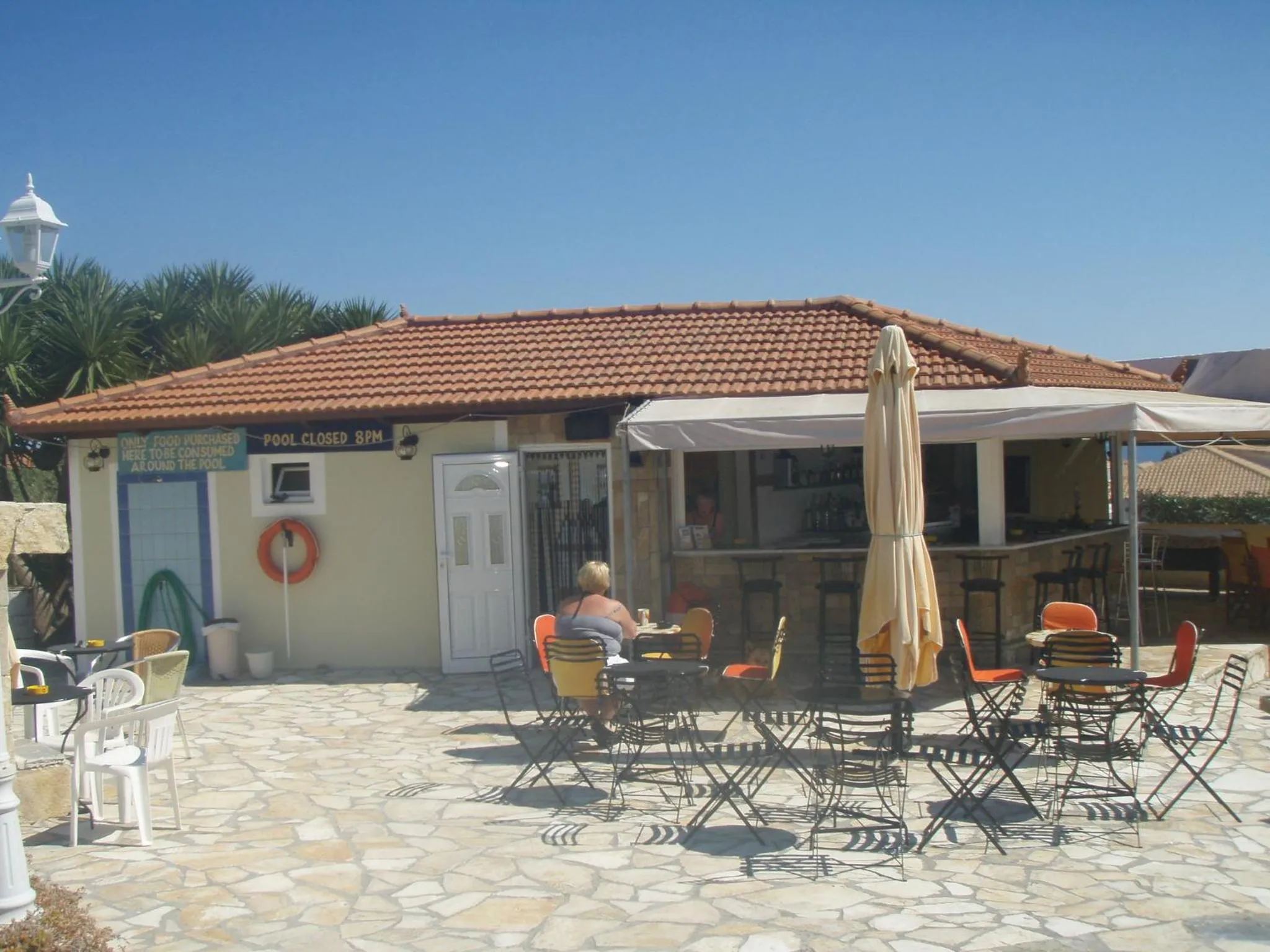 Lounge or bar in Seaview Apartments Tsilivi