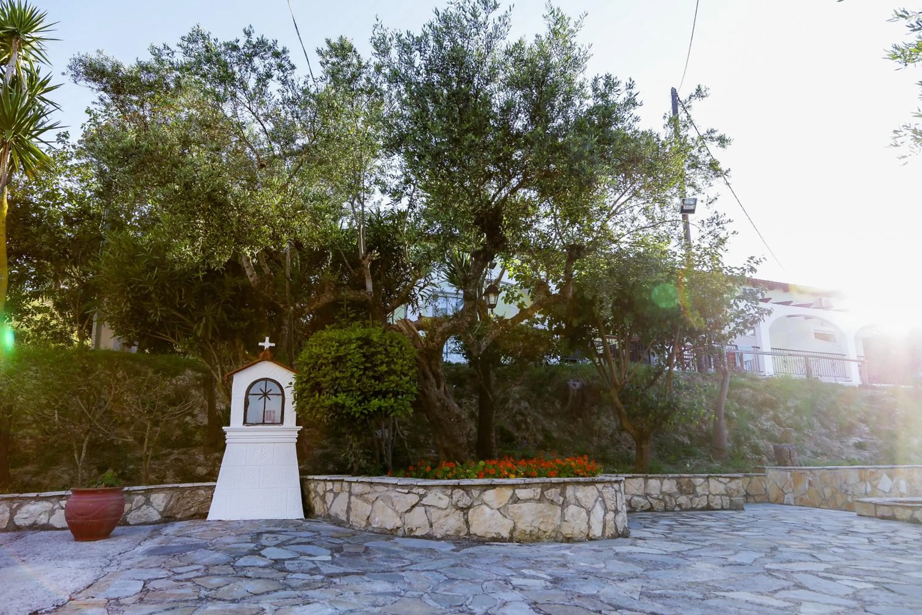 Garden in Seaview Apartments Tsilivi