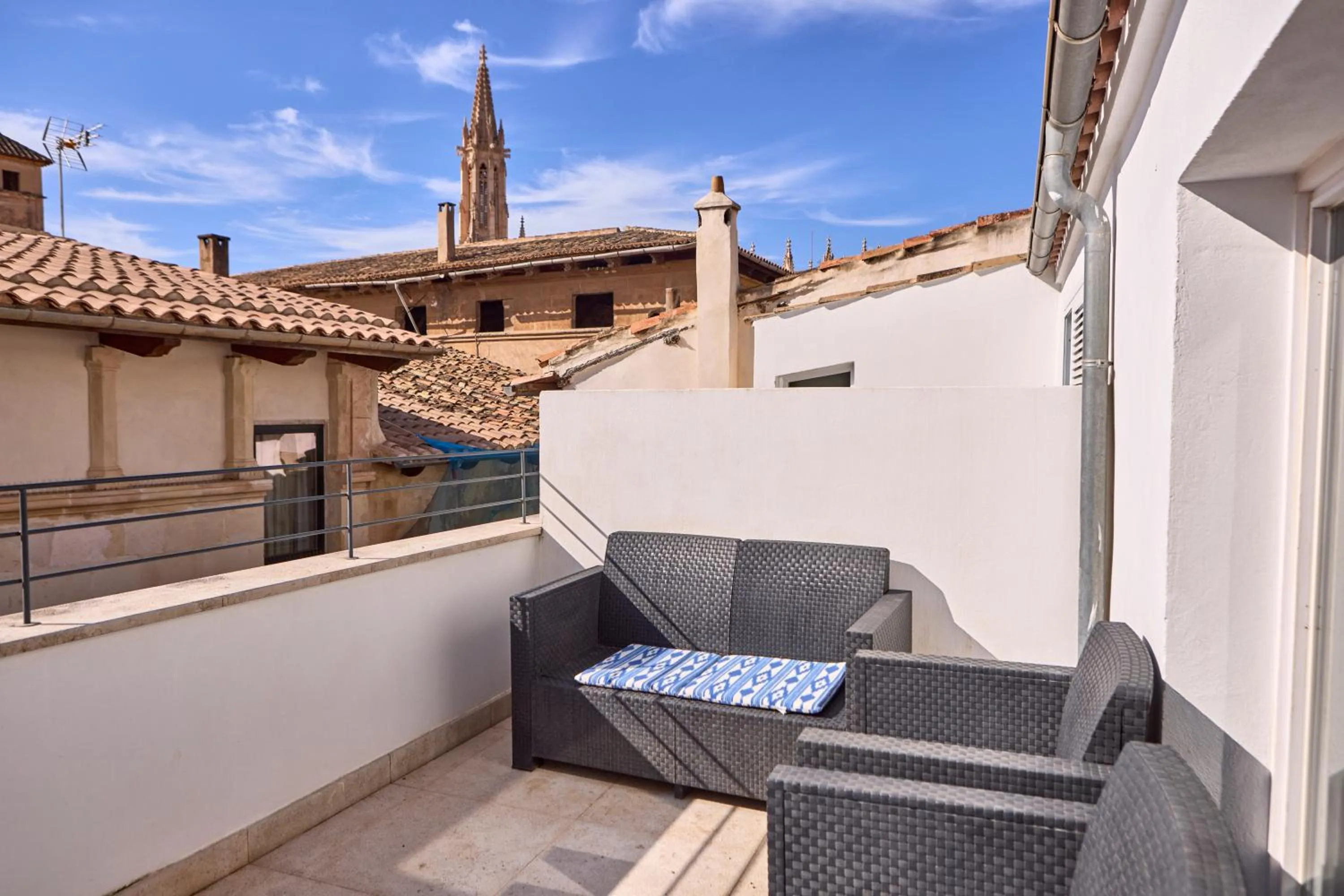 Balcony/Terrace in Can Savella - Turismo de Interior
