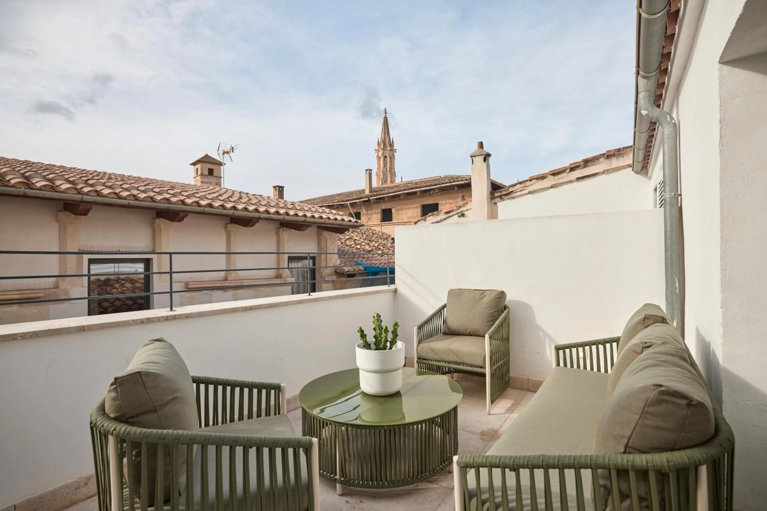 Balcony/Terrace in Can Savella - Turismo de Interior