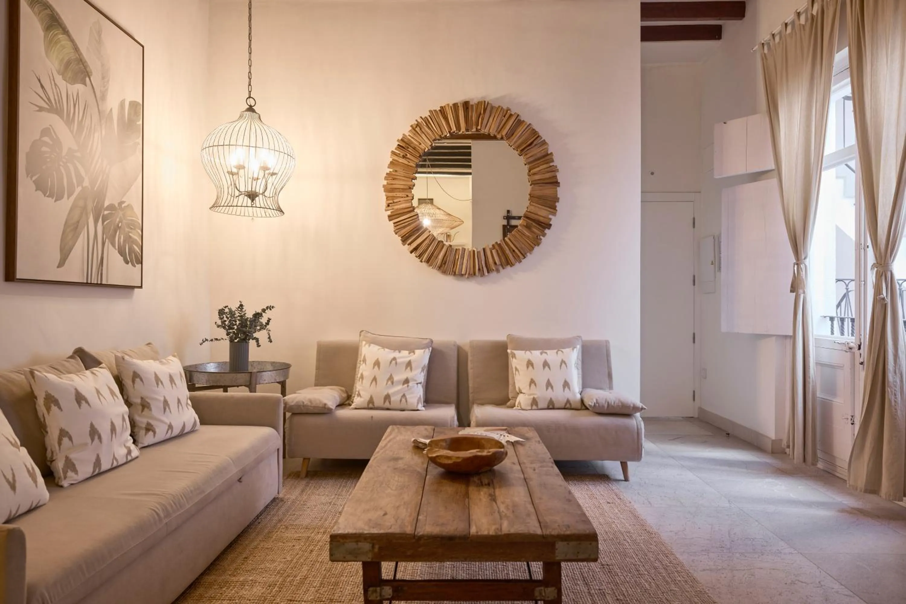 Living room in Can Savella - Turismo de Interior