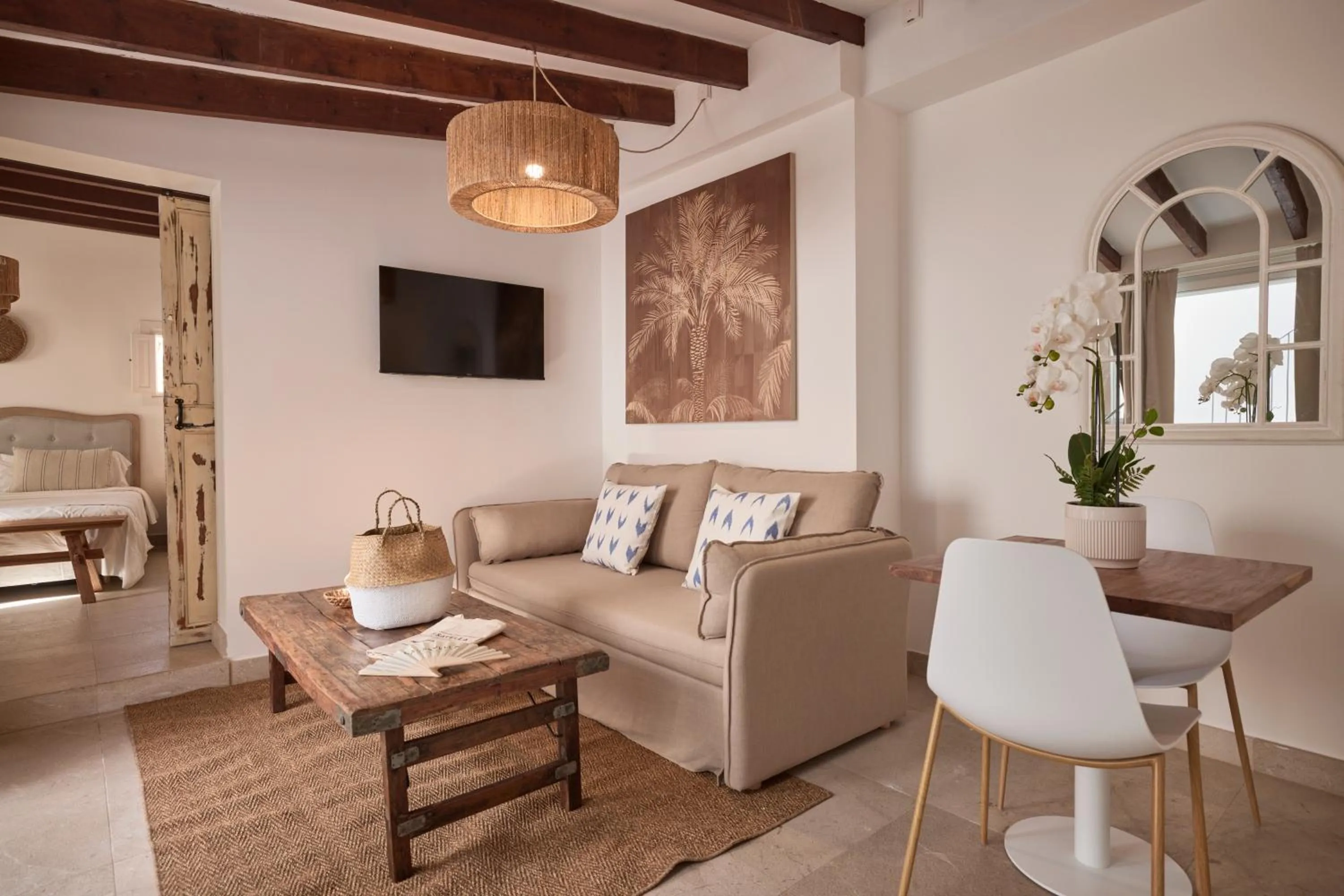 Living room in Can Savella - Turismo de Interior