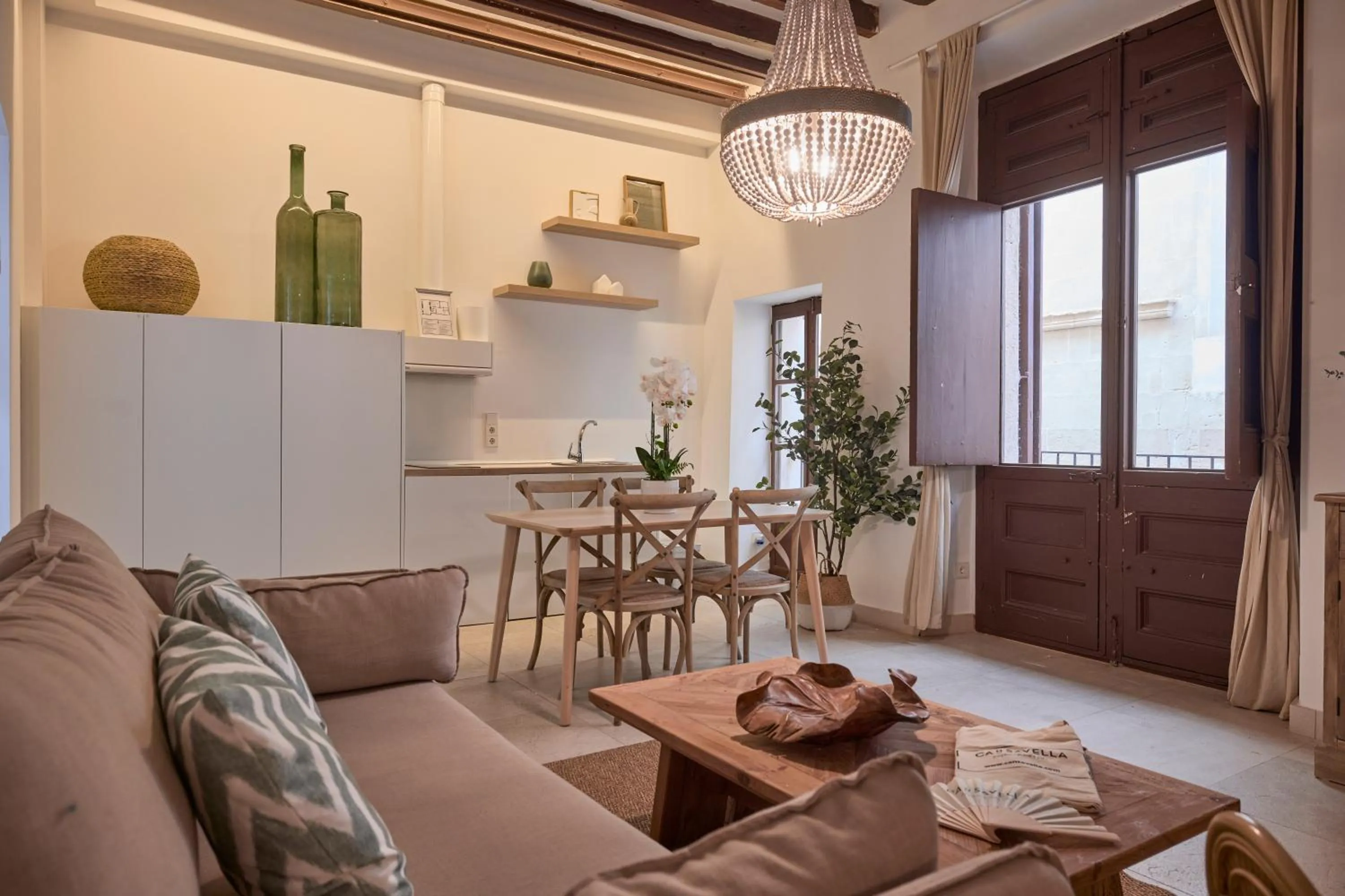 kitchen in Can Savella - Turismo de Interior