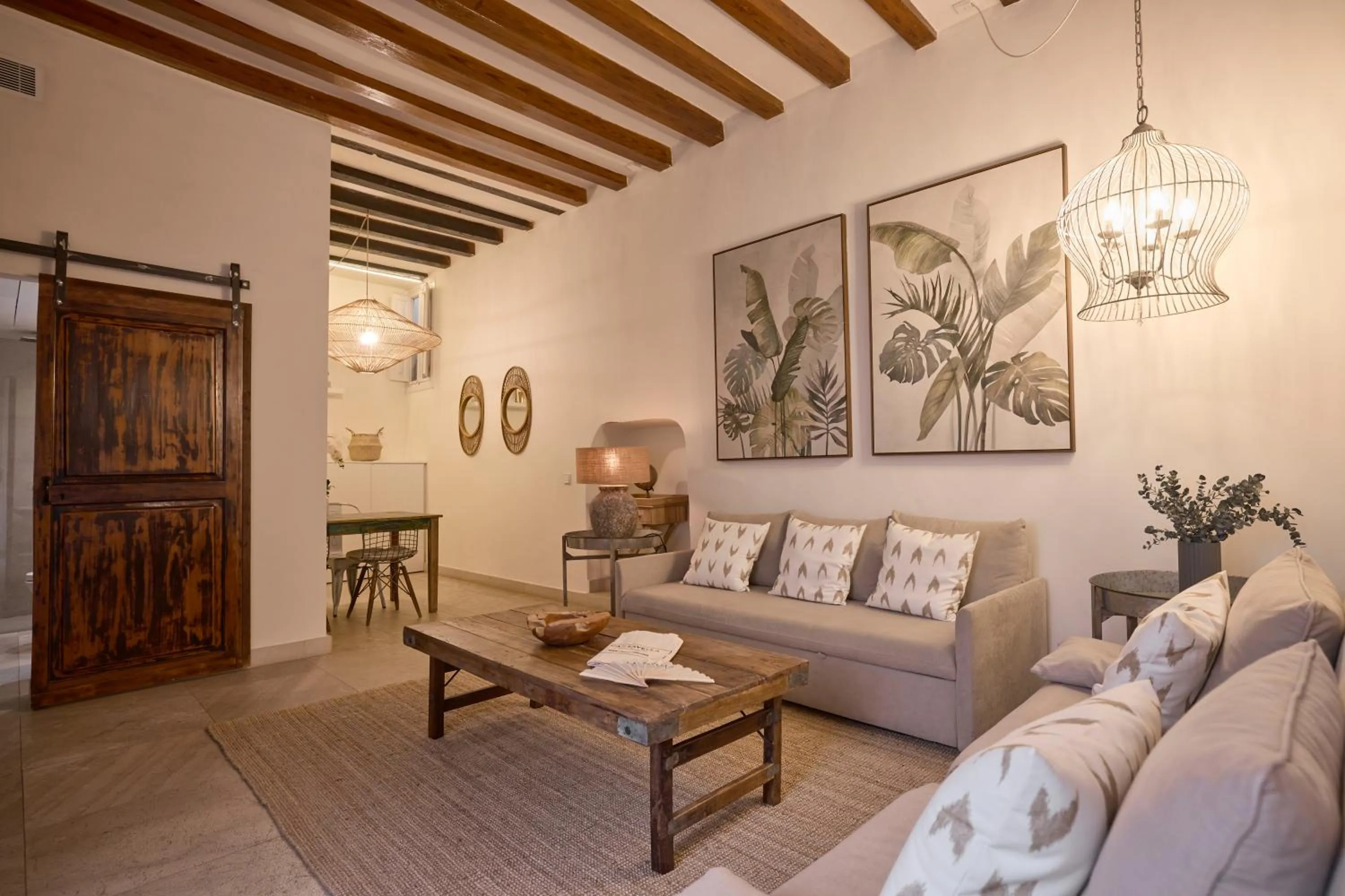 Living room in Can Savella - Turismo de Interior