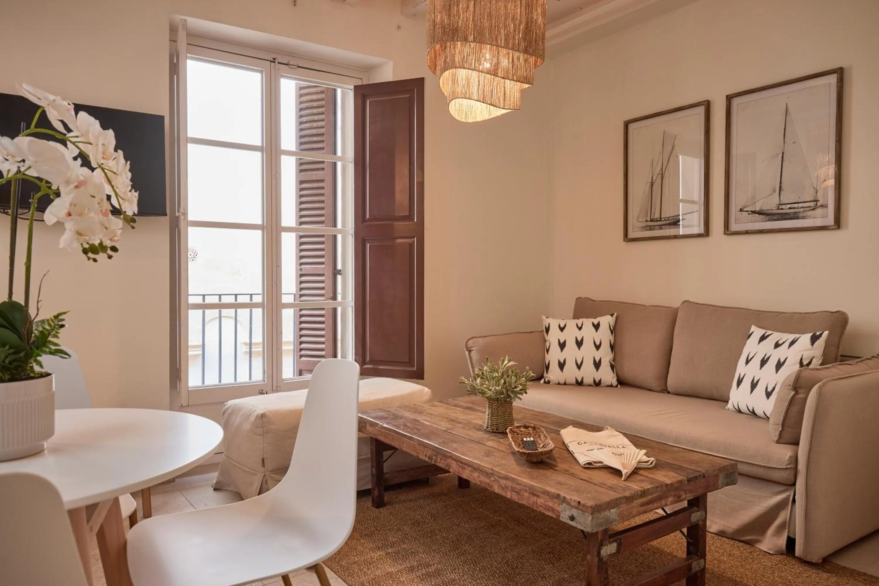 Living room in Can Savella - Turismo de Interior