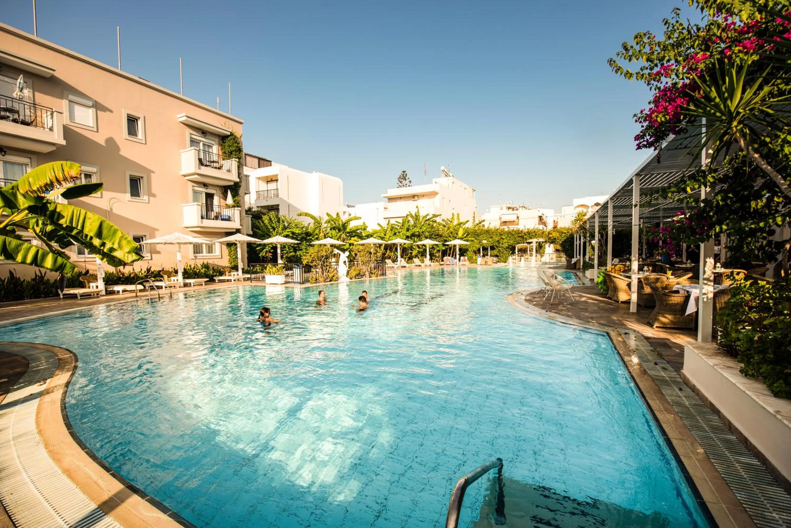 Swimming pool in Peridis Family Resort