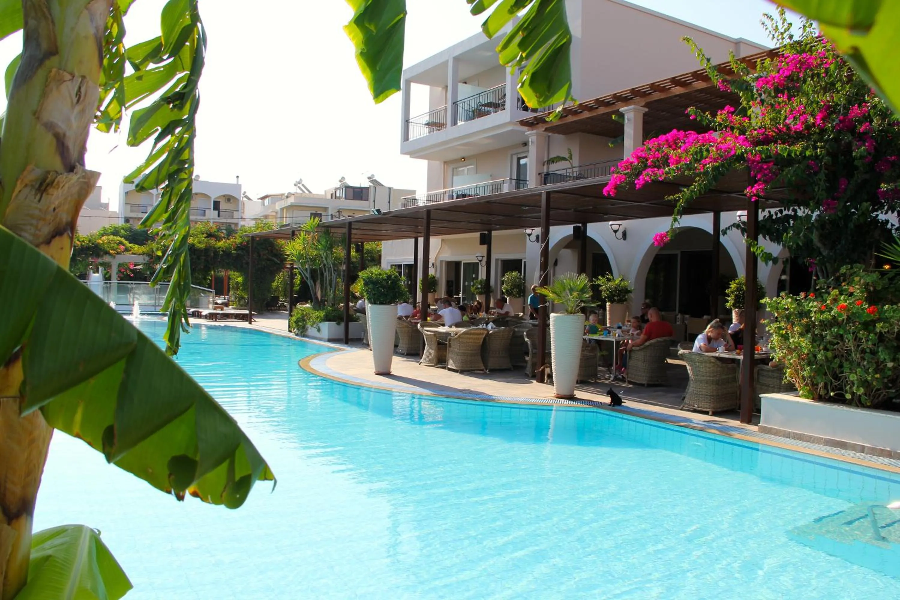 Swimming pool in Peridis Family Resort
