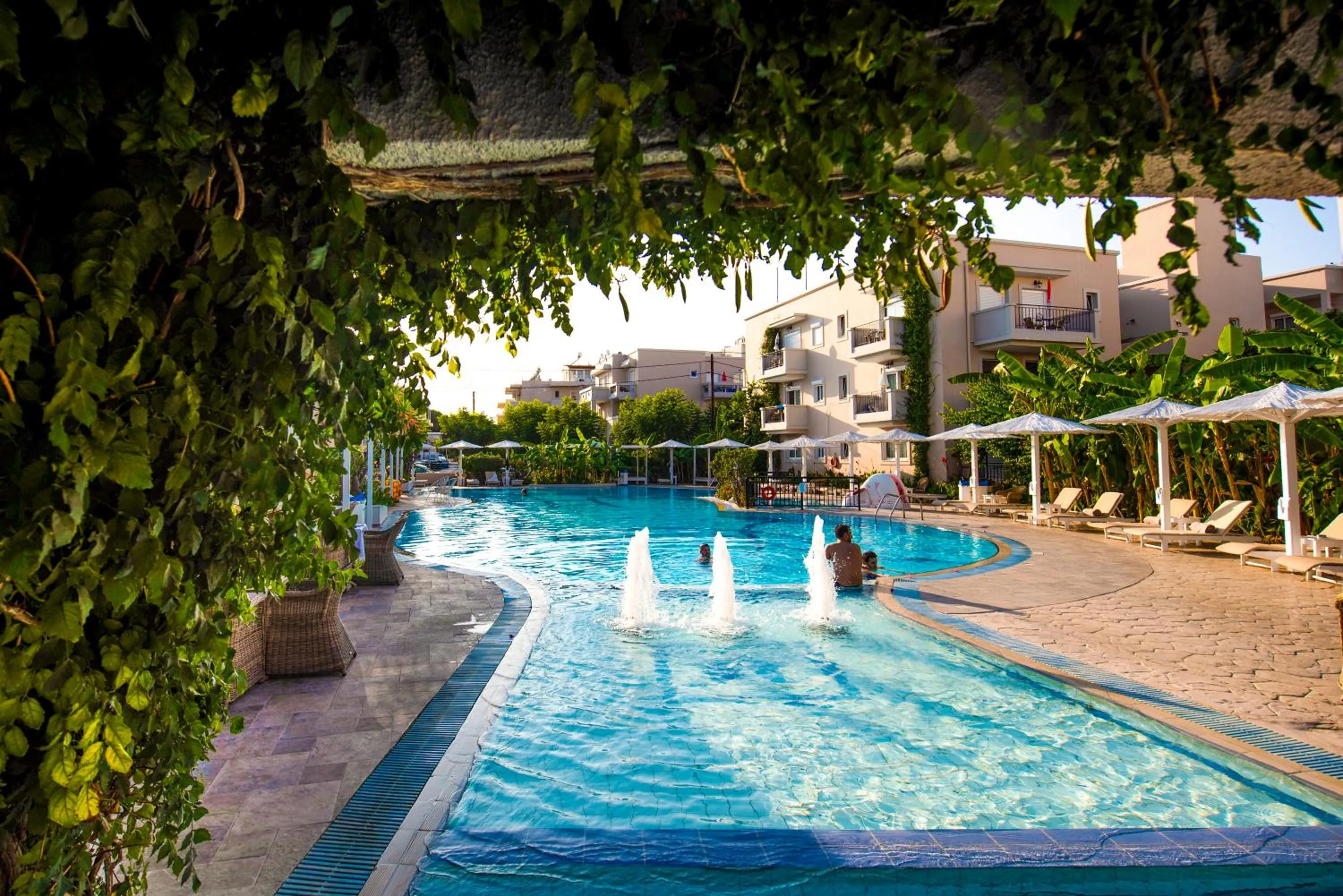 Swimming pool in Peridis Family Resort