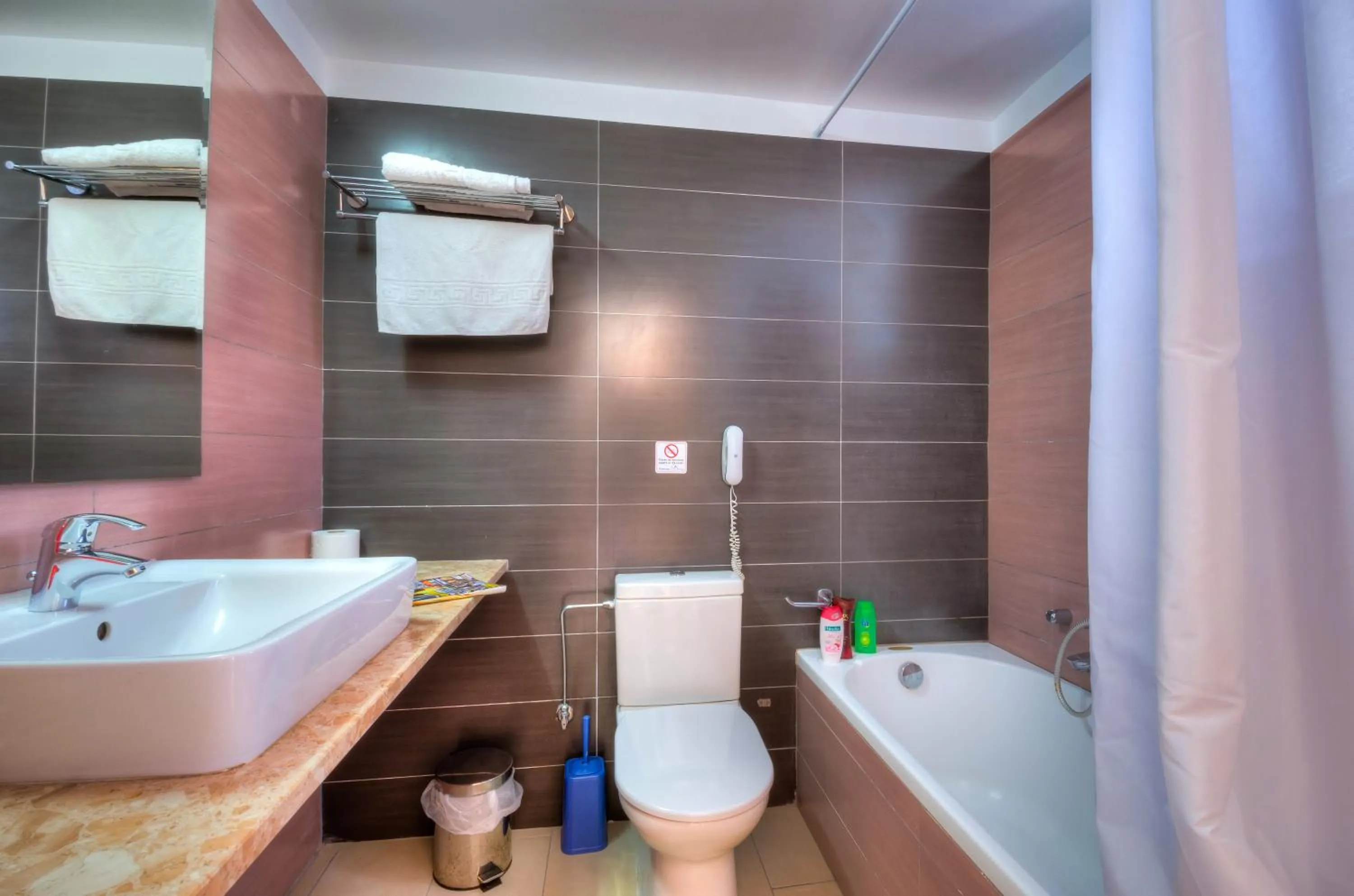 Bathroom in Matina Pefkos Aparthotel