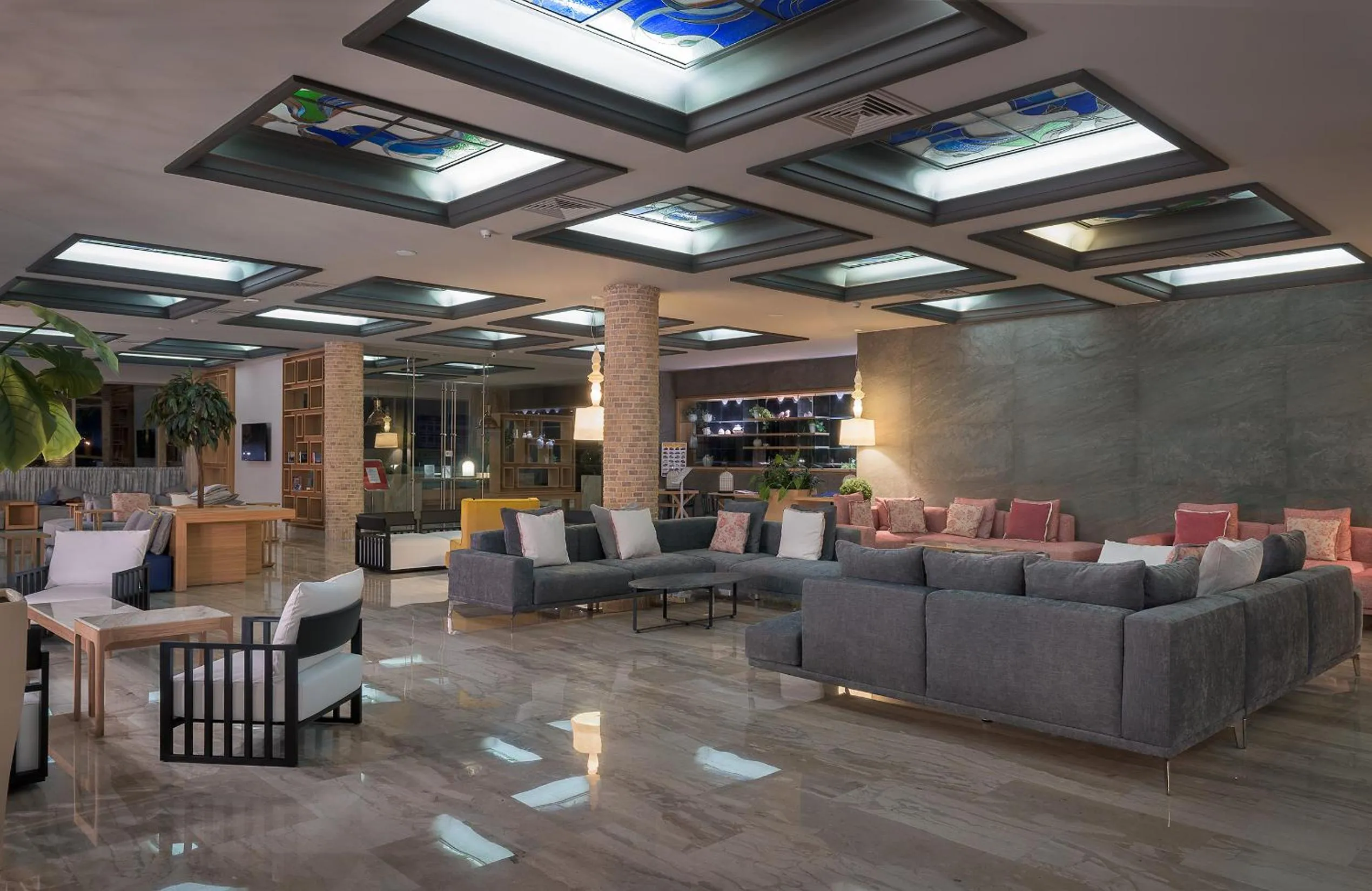 Lobby or reception in Porto Angeli