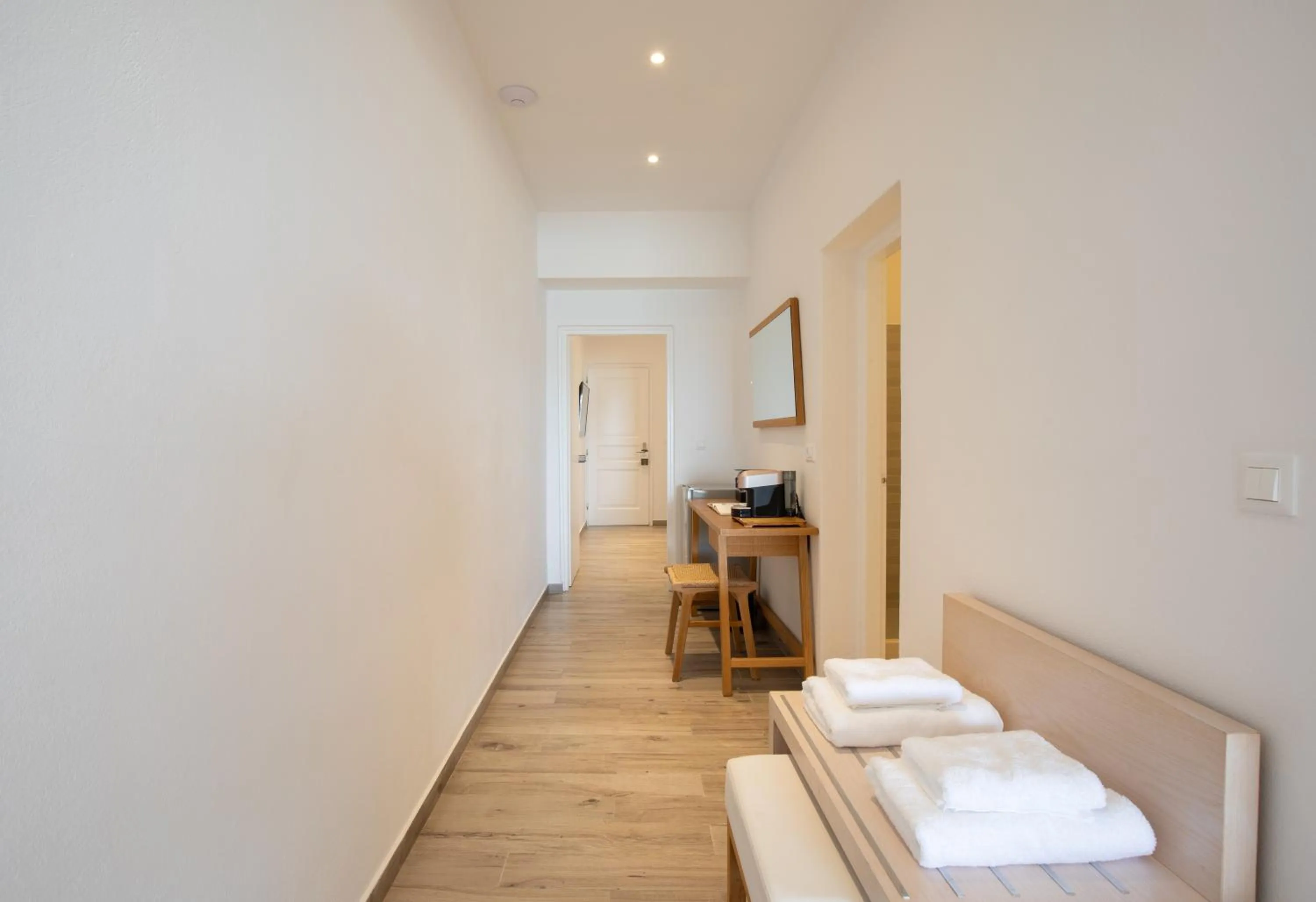 Photo of the whole room in Acrogiali Beachfront Hotel Mykonos