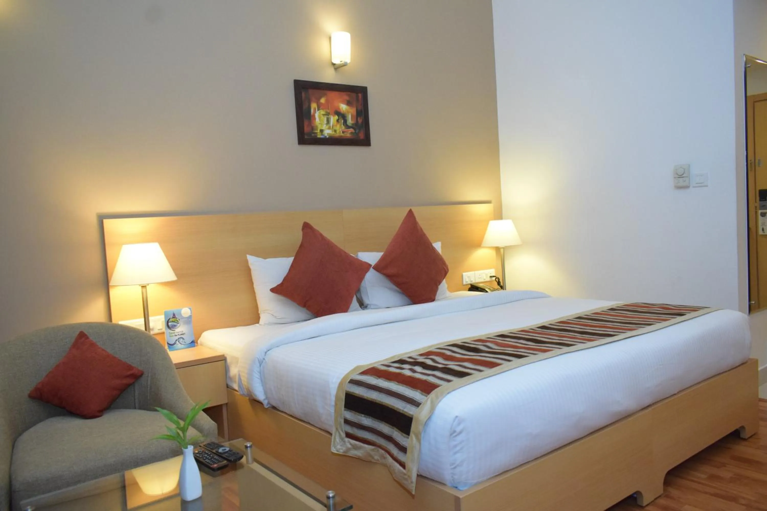 Bedroom, Bed in Starlit Suites Kochi