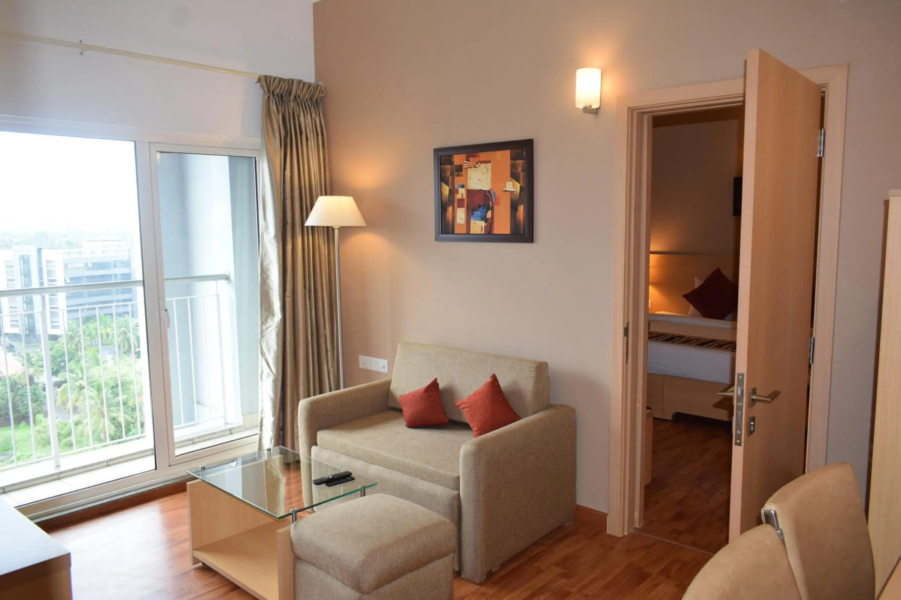 Living room in Starlit Suites Kochi