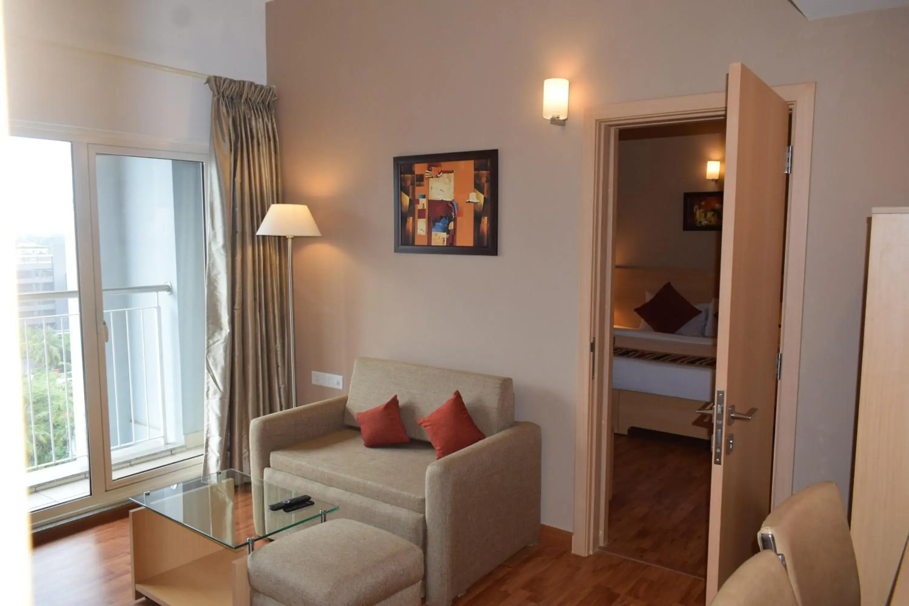 Superior Deluxe Suite with Pool View - single occupancy in Starlit Suites Kochi Superior Deluxe Suite with Pool View - single occupancy in Starlit Suites Kochi