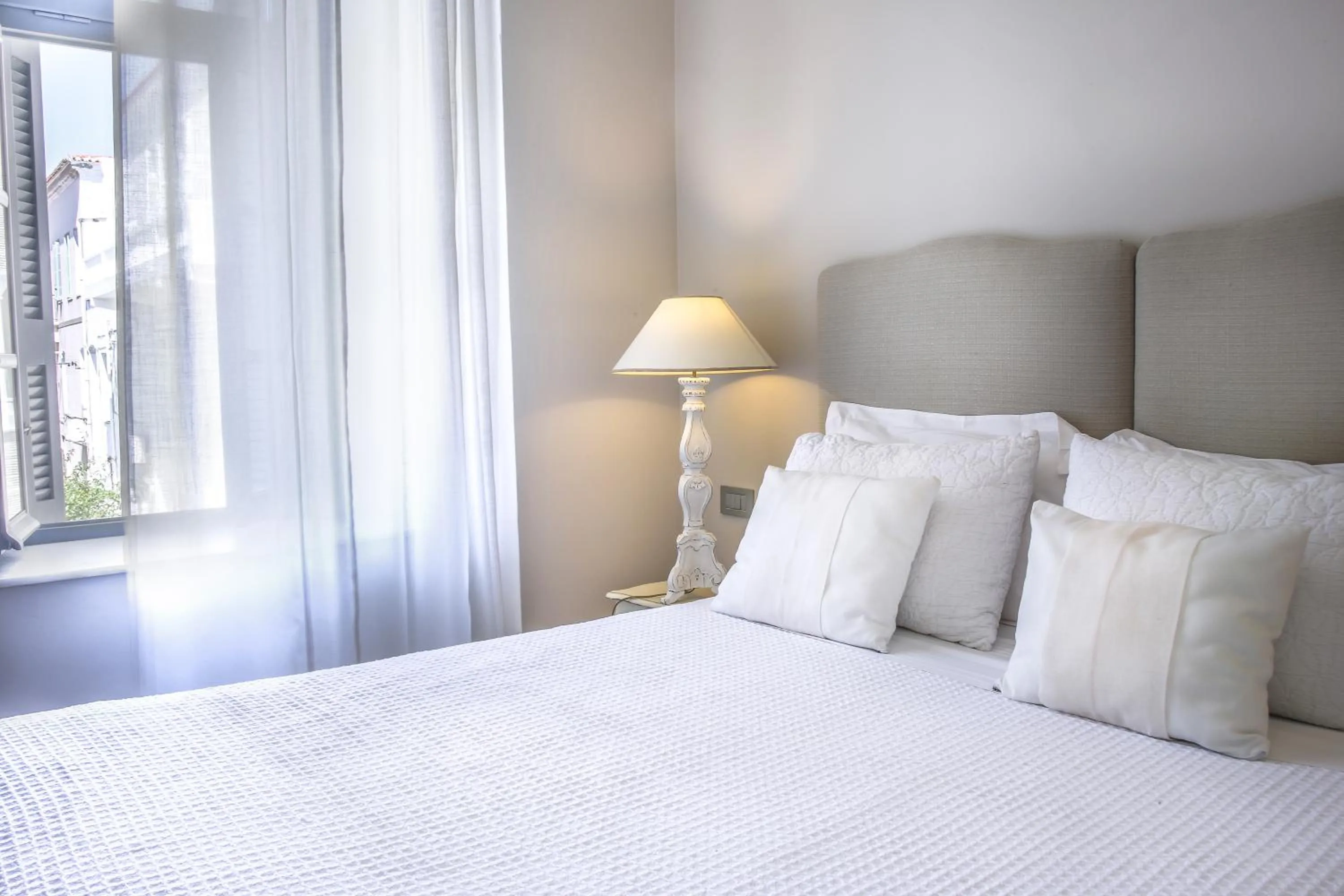 Bed in Micra Anglia Boutique Hotel & Spa