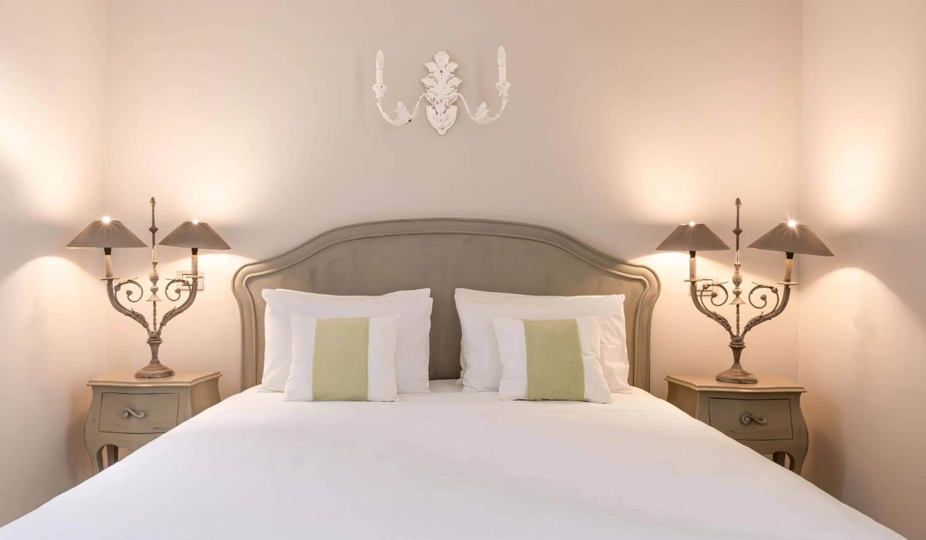 Bed in Micra Anglia Boutique Hotel & Spa